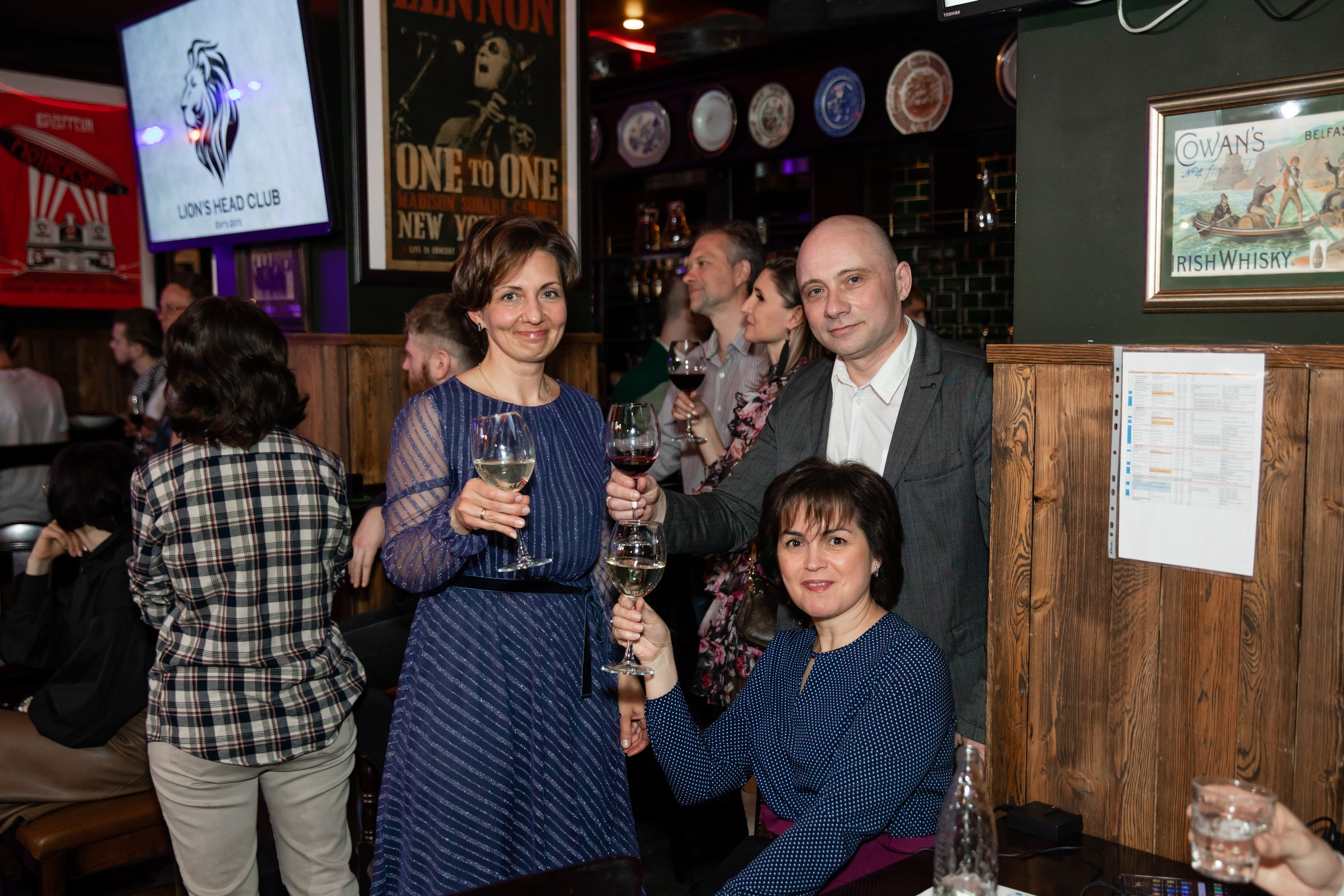 Юбилей 50 лет (Lion's Head Pub). Татьяна Чернышова свадебный фотограф Москва