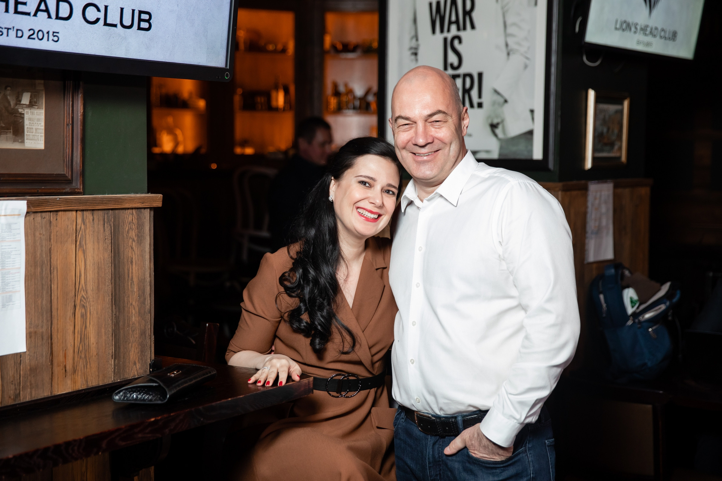 Юбилей 50 лет (Lion's Head Pub). Татьяна Чернышова свадебный фотограф Москва