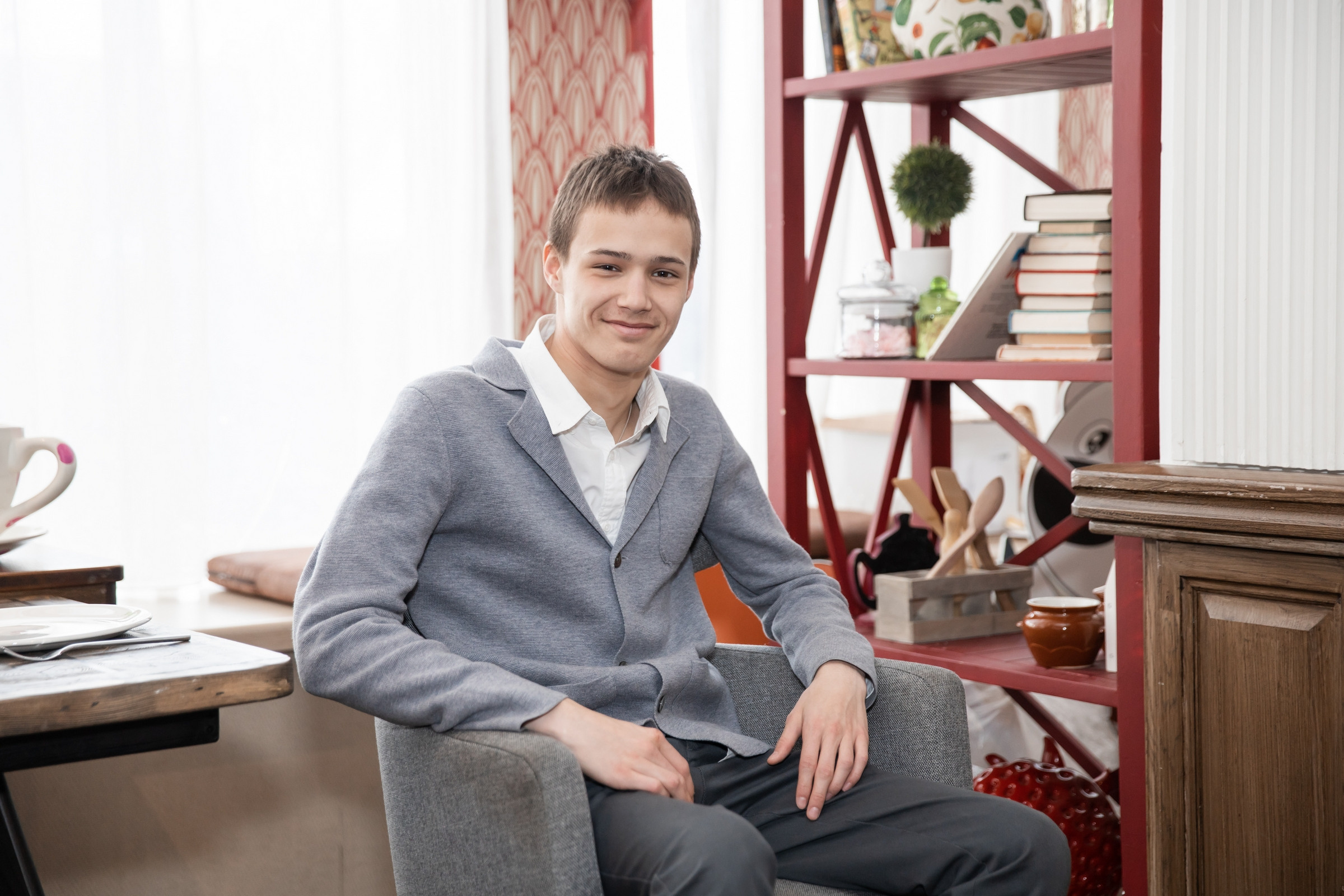 Мишутке 1 годик (кафе Андерсон). Татьяна Чернышова свадебный фотограф Москва