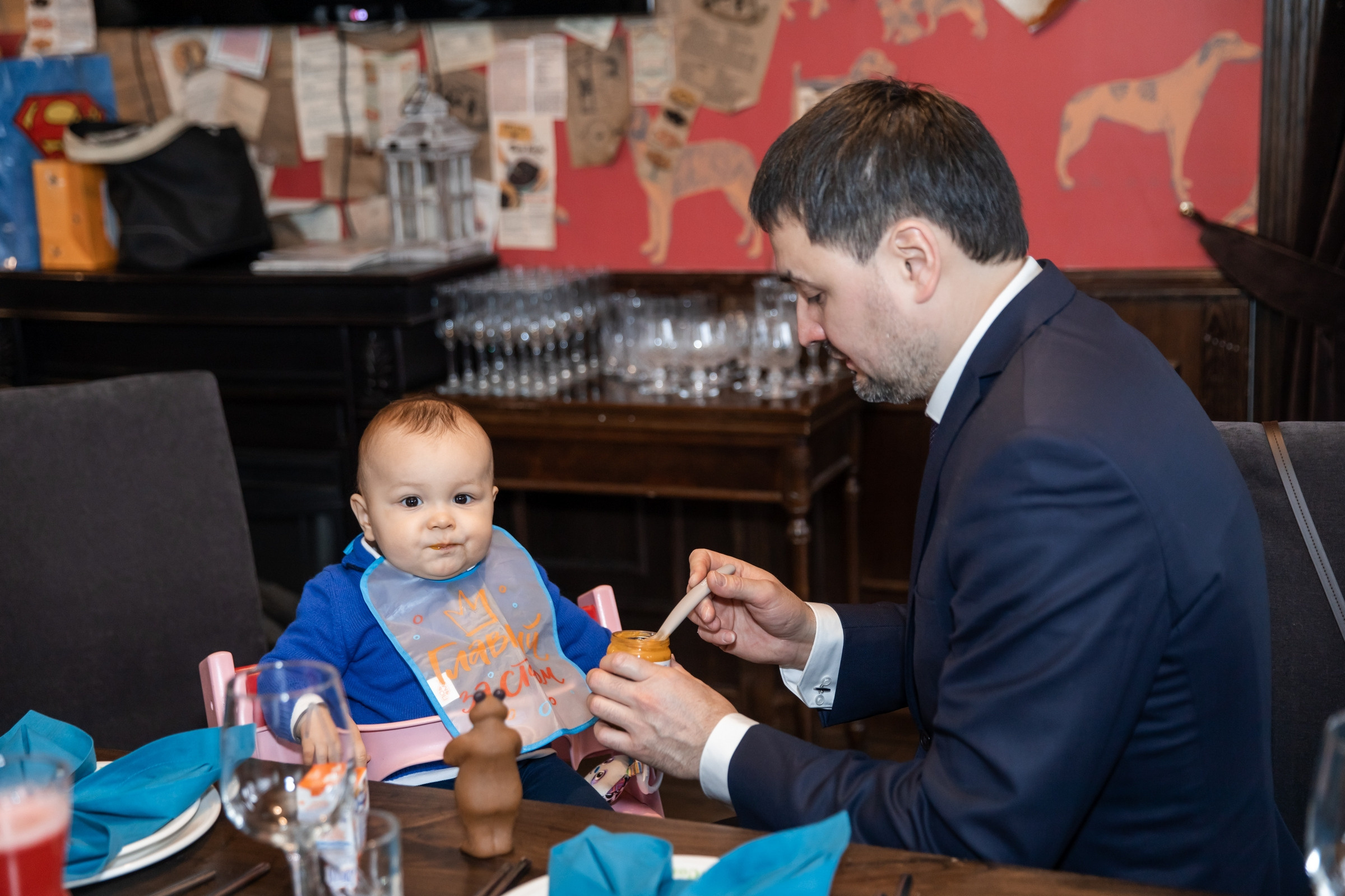 Мишутке 1 годик (кафе Андерсон). Татьяна Чернышова свадебный фотограф Москва
