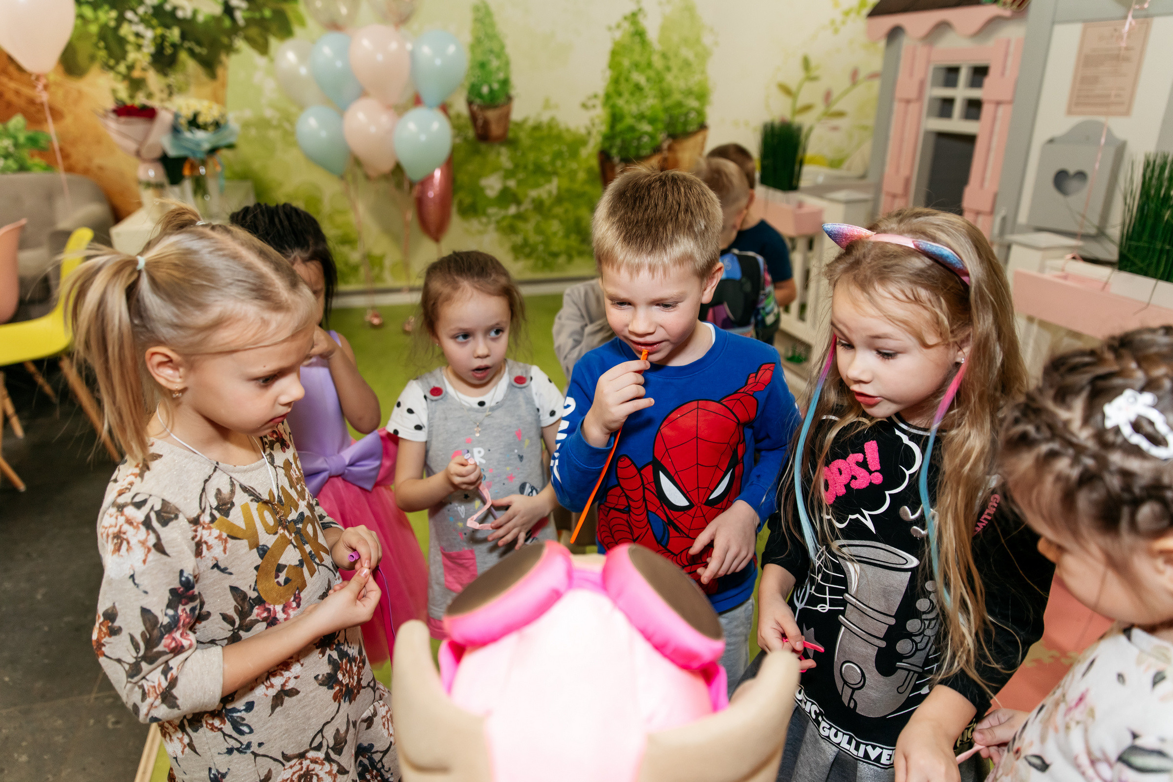 Ульяне 5 лет (детское кафе). Татьяна Чернышова свадебный фотограф Москва