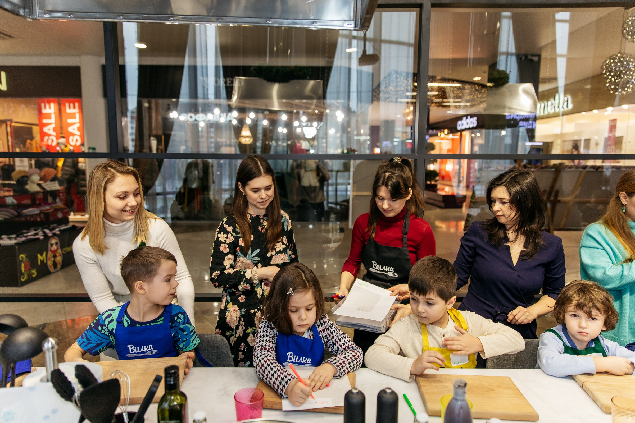 Софье 5 лет (Кулинарная студия). Татьяна Чернышова свадебный фотограф Москва
