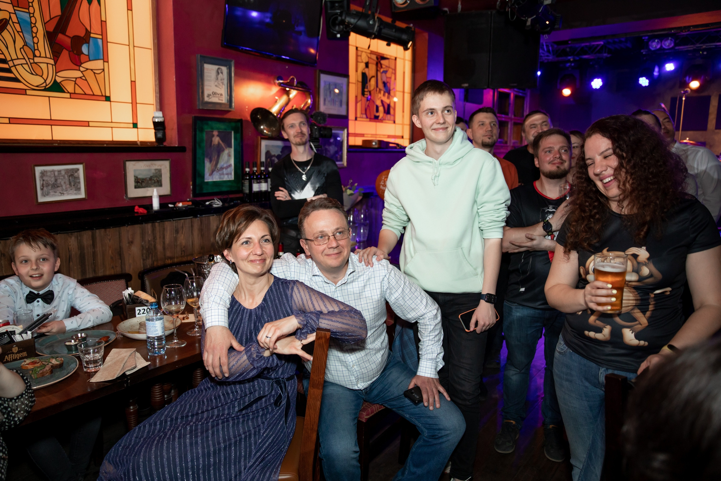 Юбилей 50 лет (Lion's Head Pub). Татьяна Чернышова свадебный фотограф Москва