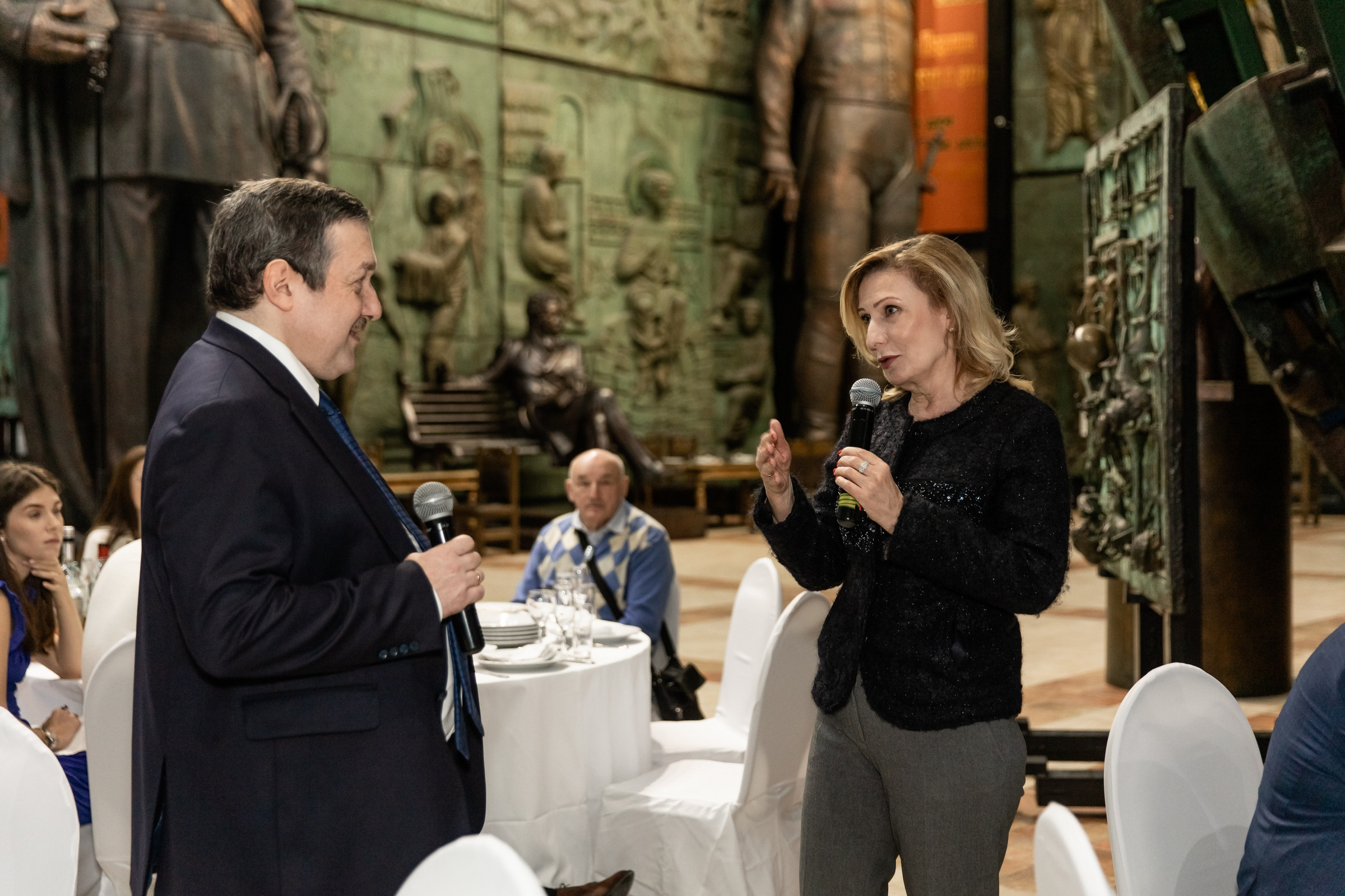 Юбилей 50 лет (Галерея искусств Зураба Церетели). Татьяна Чернышова свадебный фотограф Москва