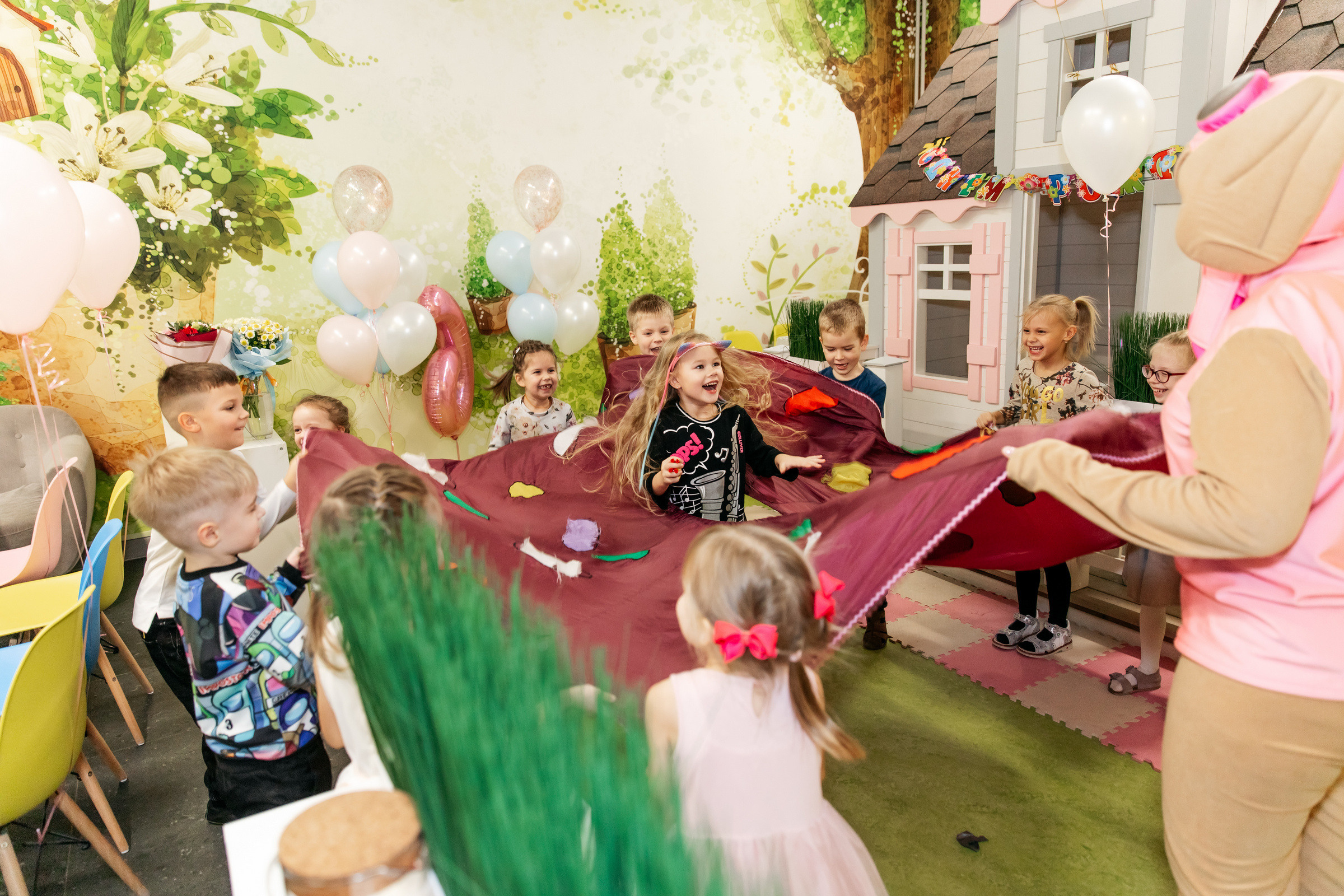 Ульяне 5 лет (детское кафе). Татьяна Чернышова свадебный фотограф Москва