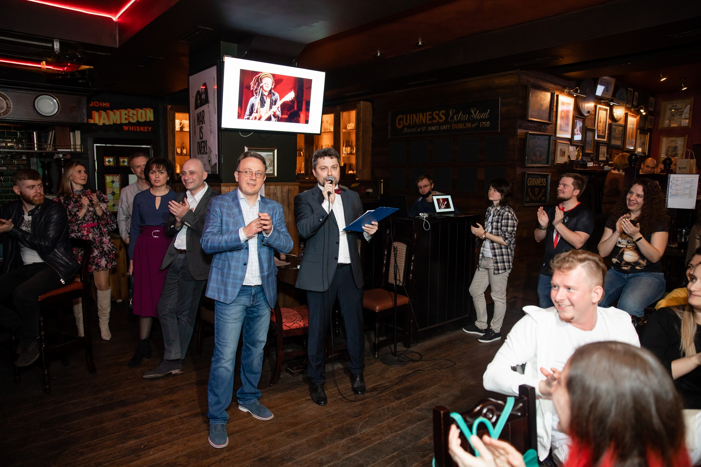 Юбилей 50 лет (Lion's Head Pub). Татьяна Чернышова свадебный фотограф Москва