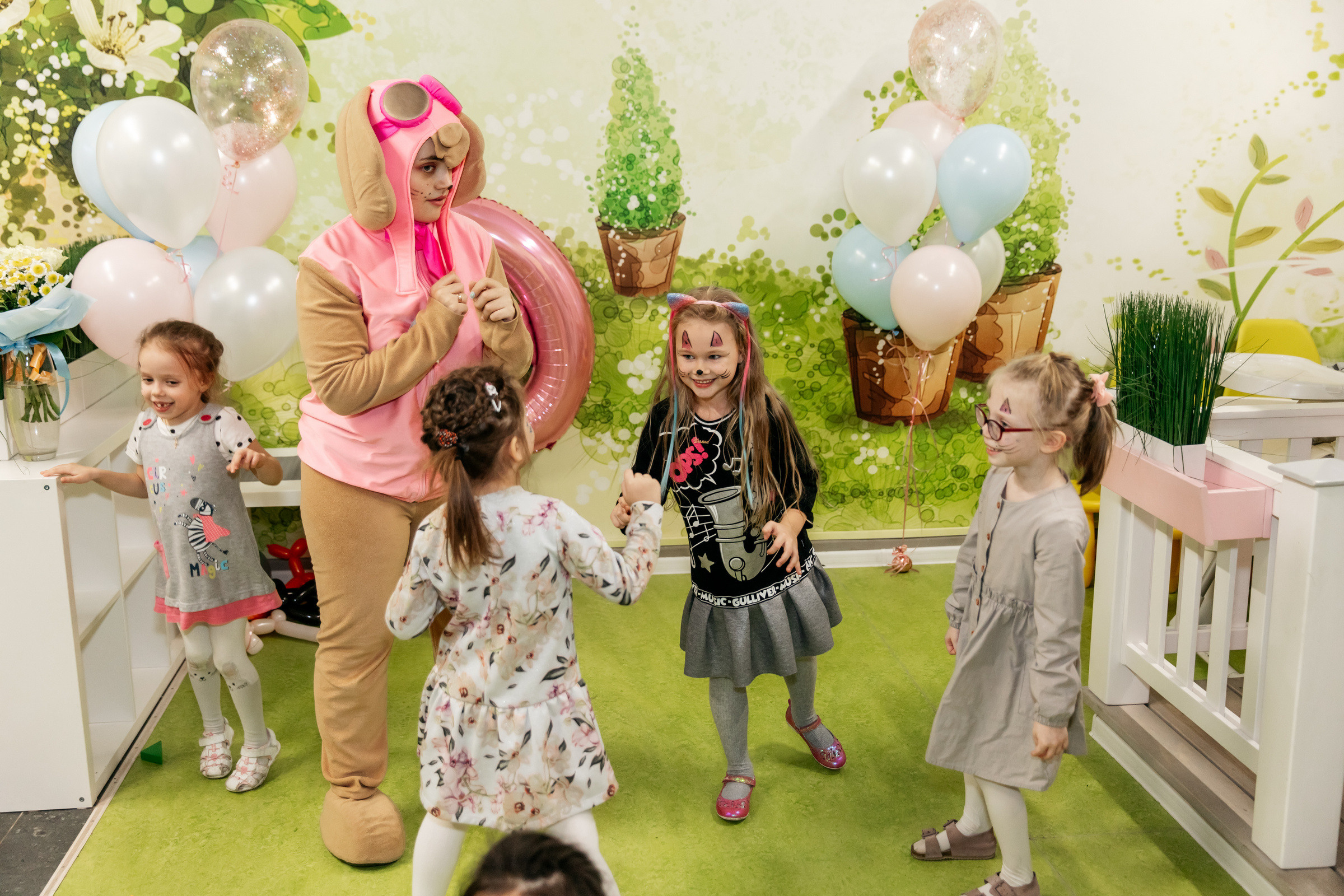 Ульяне 5 лет (детское кафе). Татьяна Чернышова свадебный фотограф Москва