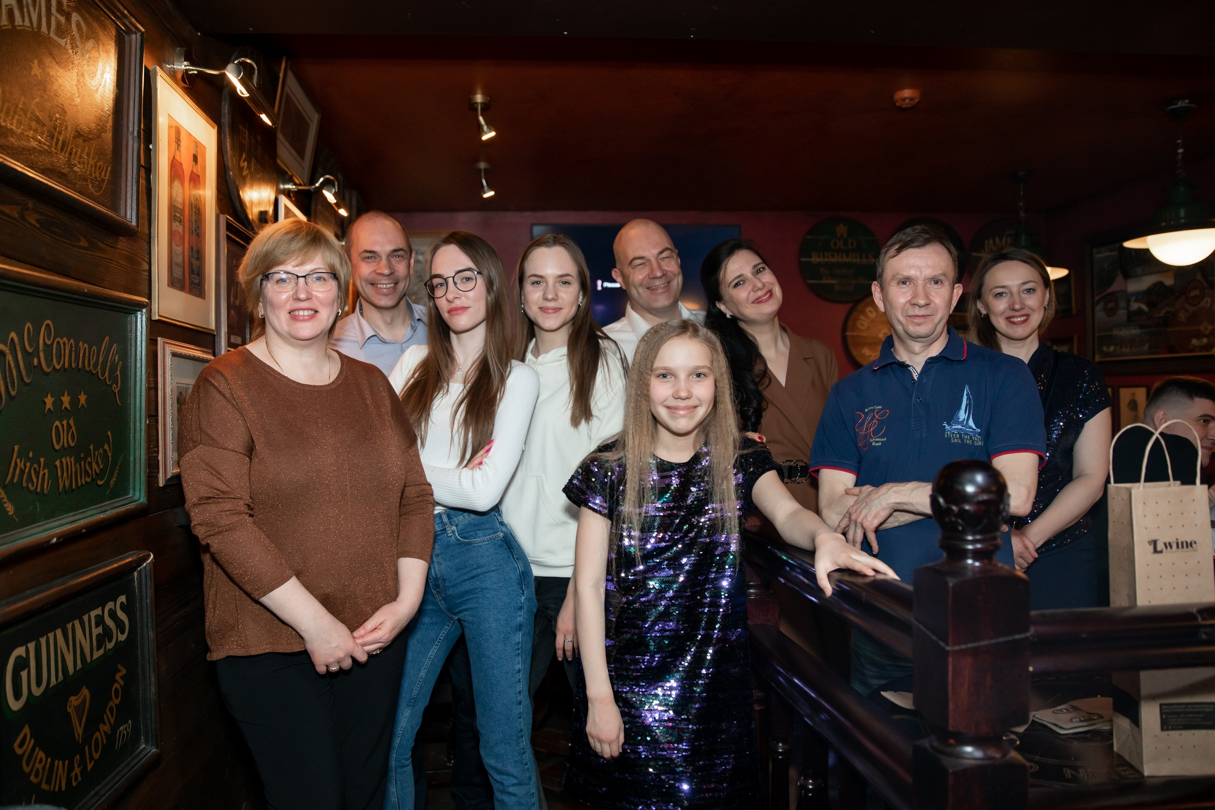 Юбилей 50 лет (Lion's Head Pub). Татьяна Чернышова свадебный фотограф Москва