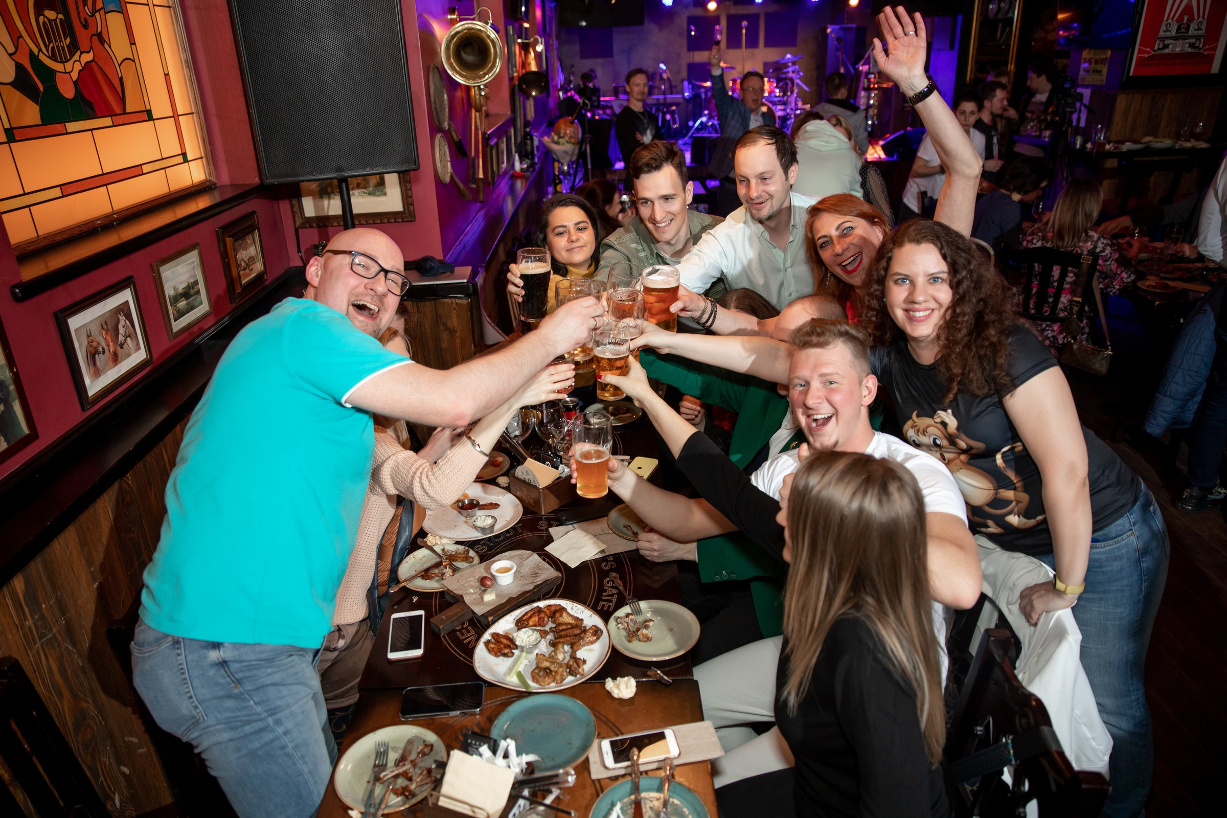 Юбилей 50 лет (Lion's Head Pub). Татьяна Чернышова свадебный фотограф Москва
