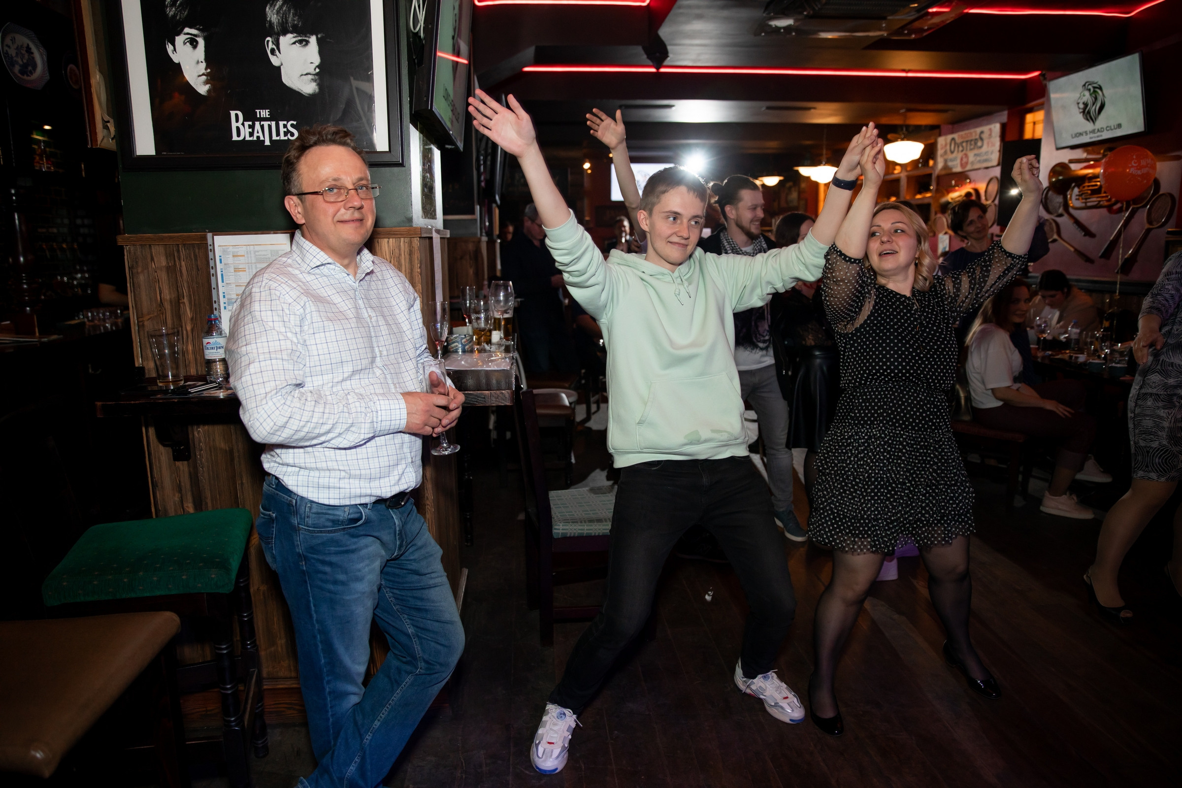Юбилей 50 лет (Lion's Head Pub). Татьяна Чернышова свадебный фотограф Москва