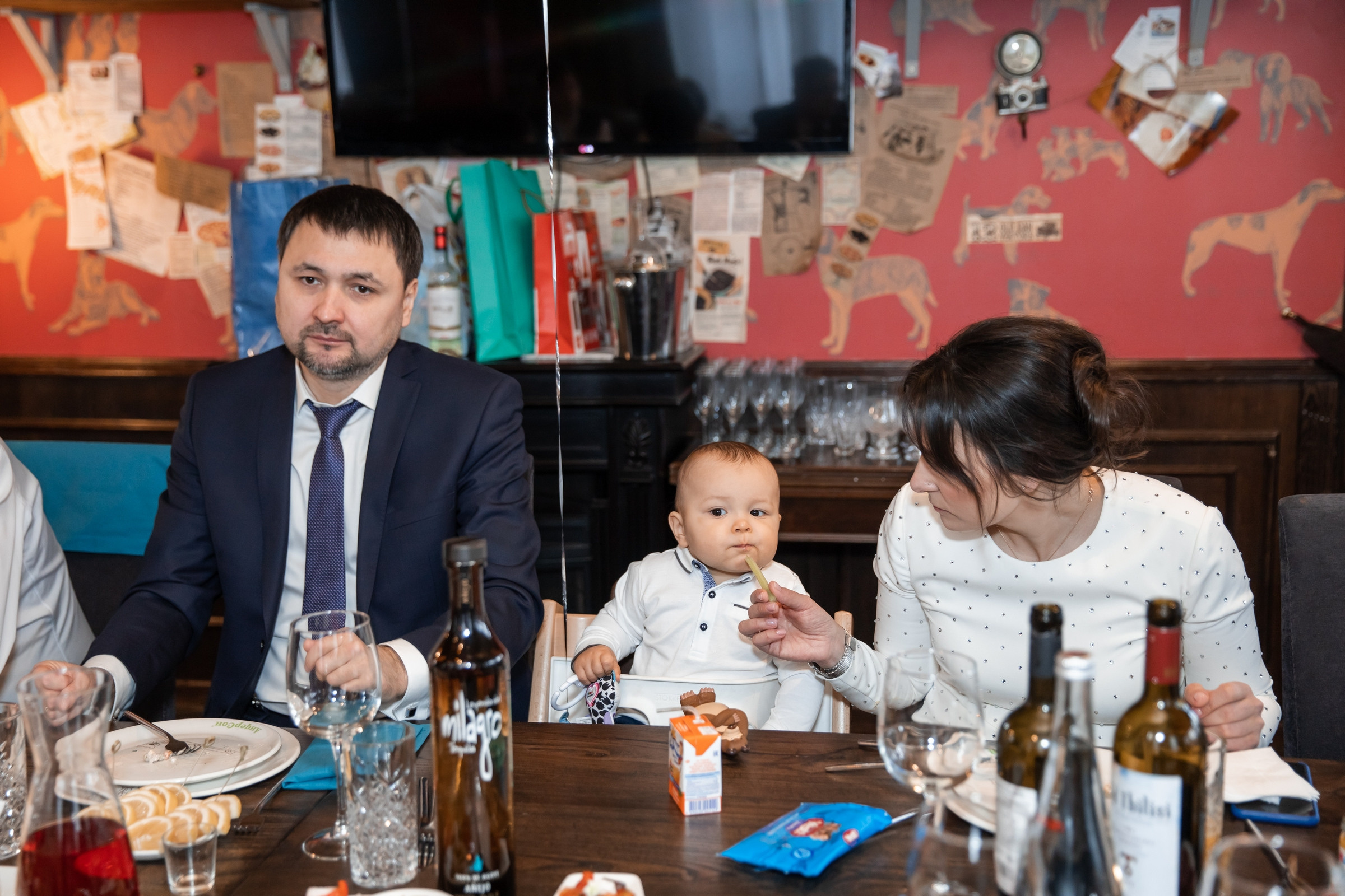 Мишутке 1 годик (кафе Андерсон). Татьяна Чернышова свадебный фотограф Москва