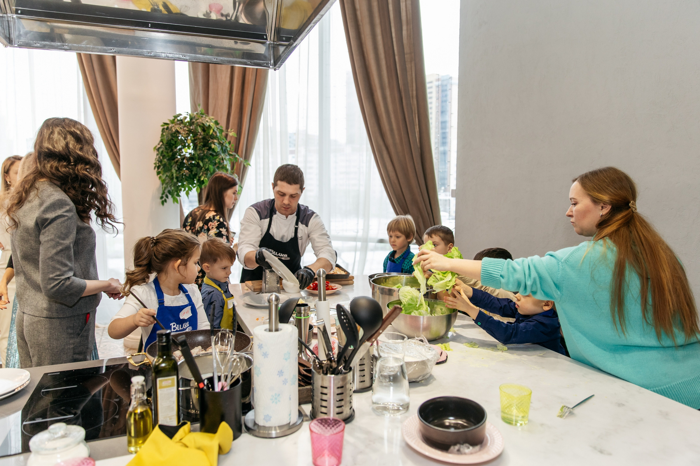 Софье 5 лет (Кулинарная студия). Татьяна Чернышова свадебный фотограф Москва