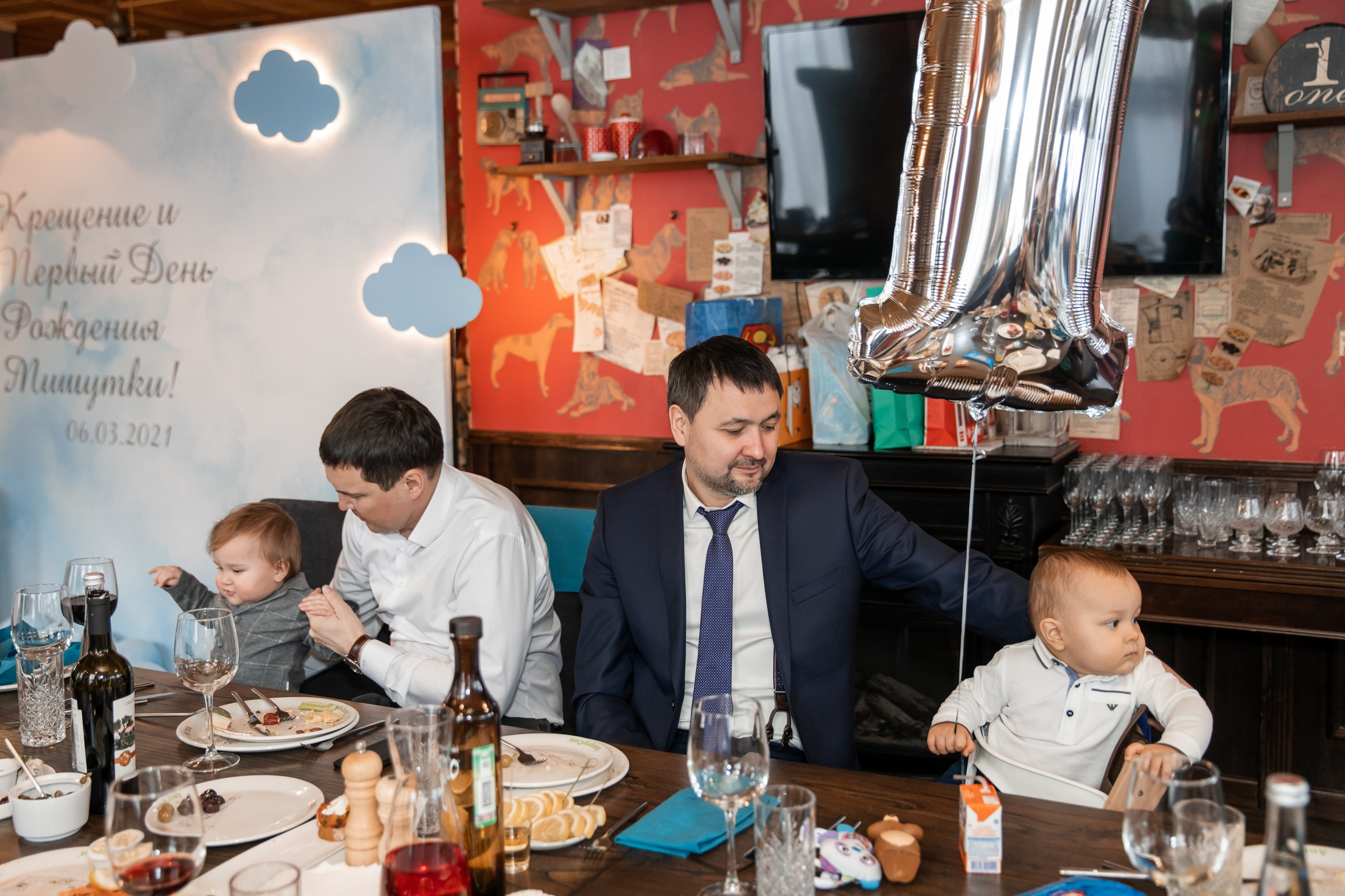 Мишутке 1 годик (кафе Андерсон). Татьяна Чернышова свадебный фотограф Москва