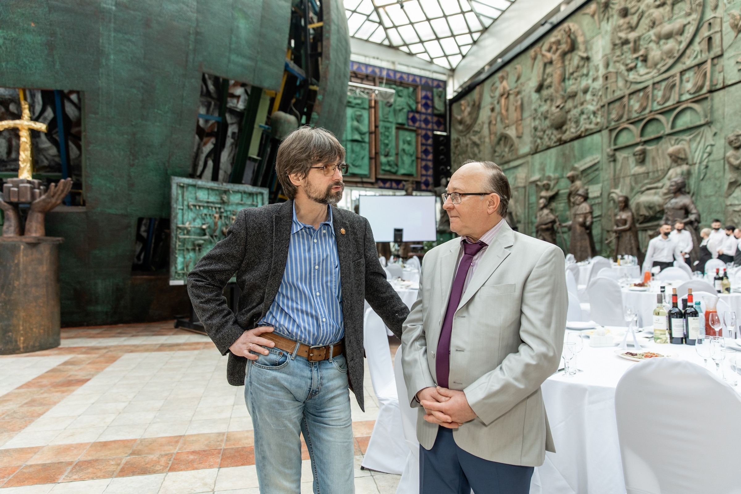 Юбилей 50 лет (Галерея искусств Зураба Церетели). Татьяна Чернышова свадебный фотограф Москва