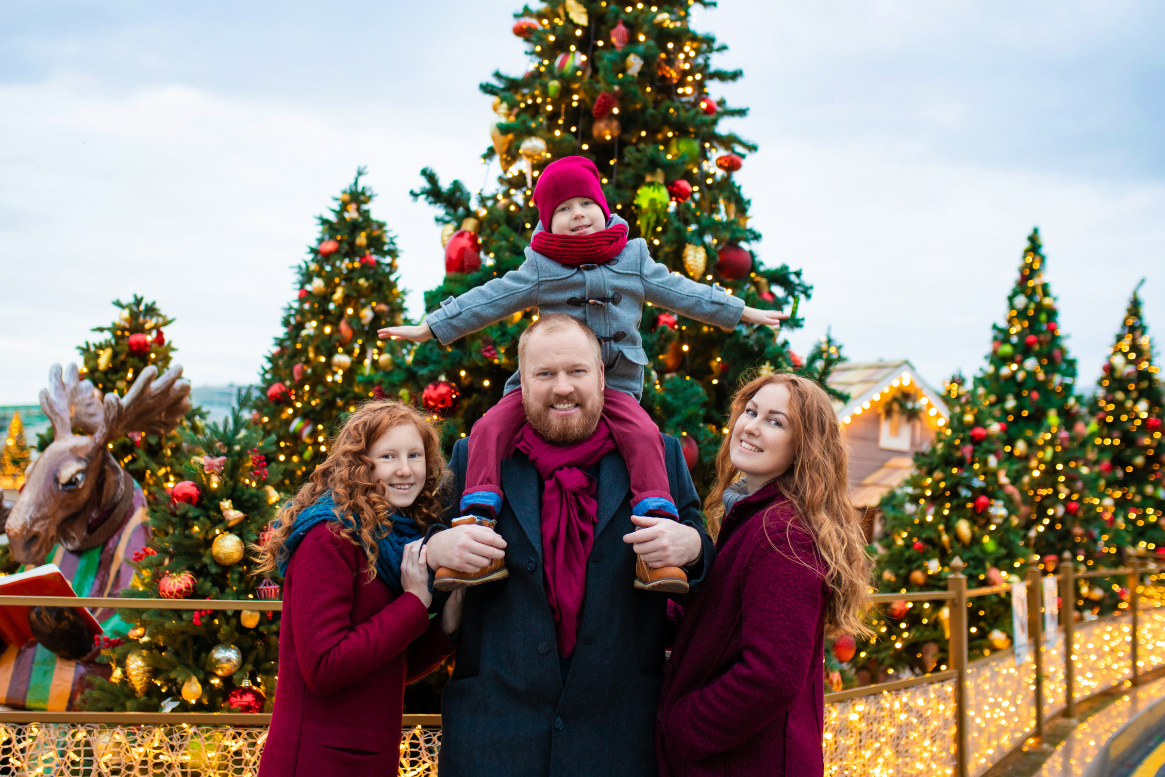 Новогодние съёмки. Татьяна Чернышова свадебный фотограф Москва