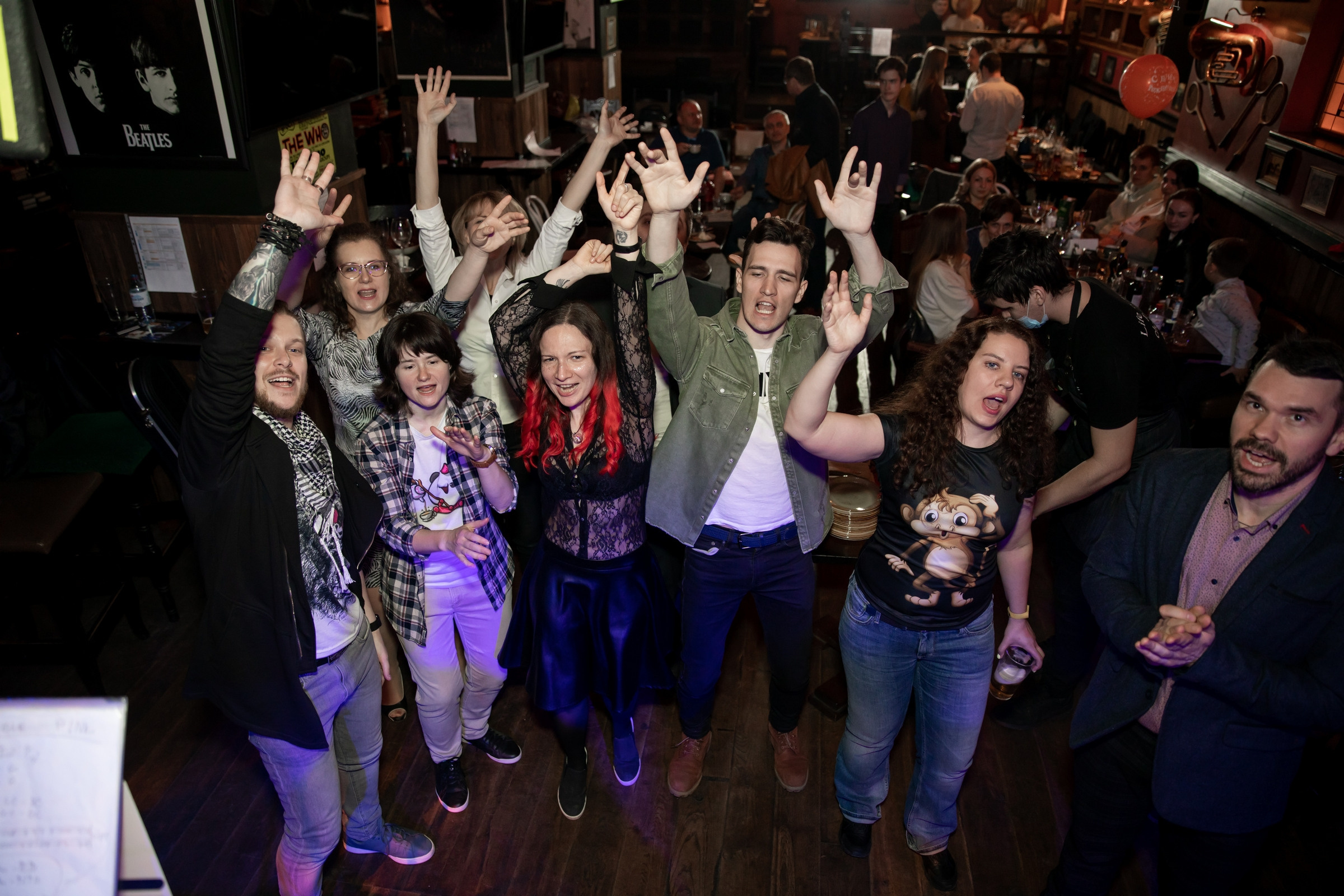 Юбилей 50 лет (Lion's Head Pub). Татьяна Чернышова свадебный фотограф Москва