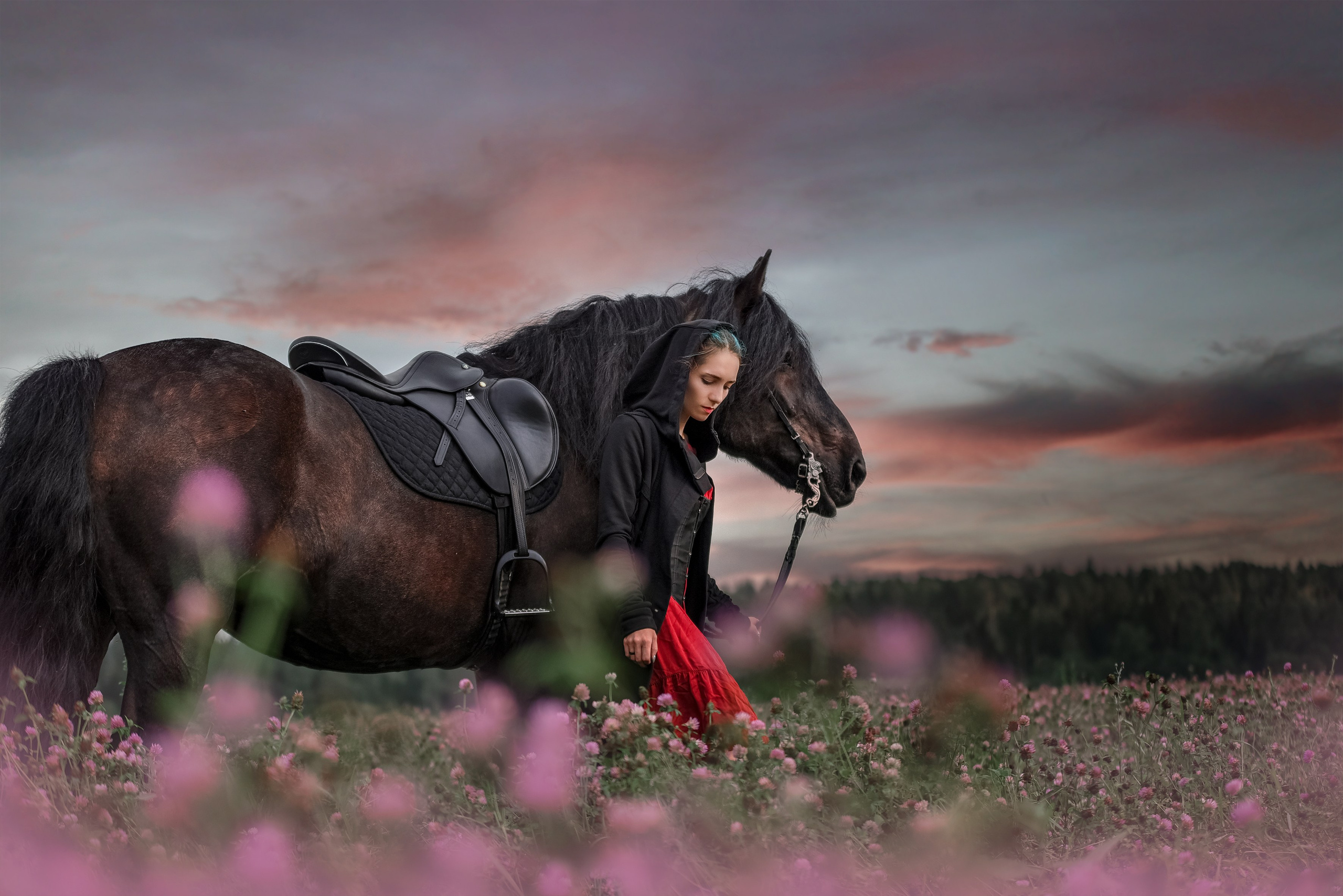 Съемки с лошадьми. Конный фотограф из Москвы Ирина Бондаркова