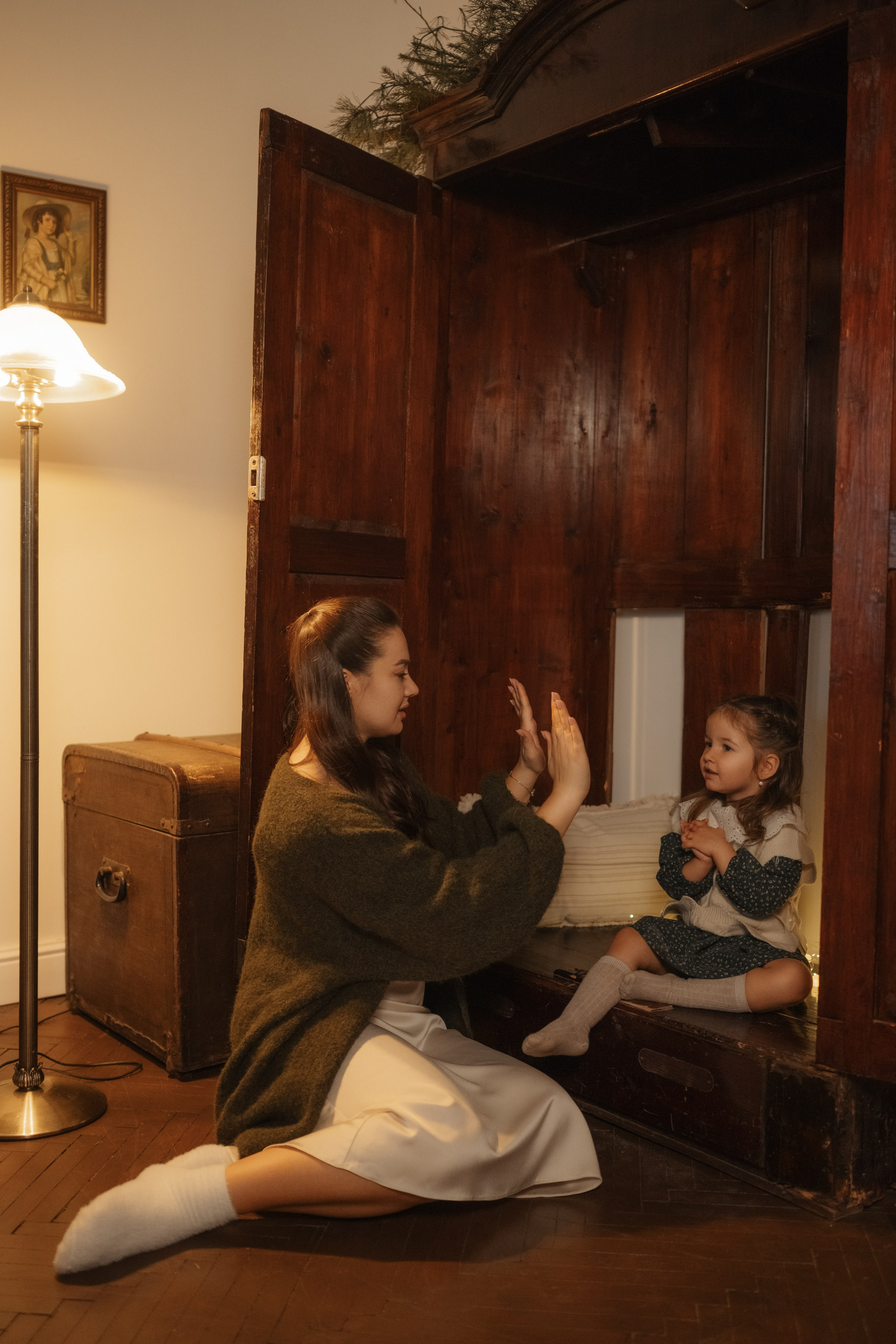 Аня и Анюта. Дьяконова Валерия семейный и детский фотограф в Санкт-Петербурге