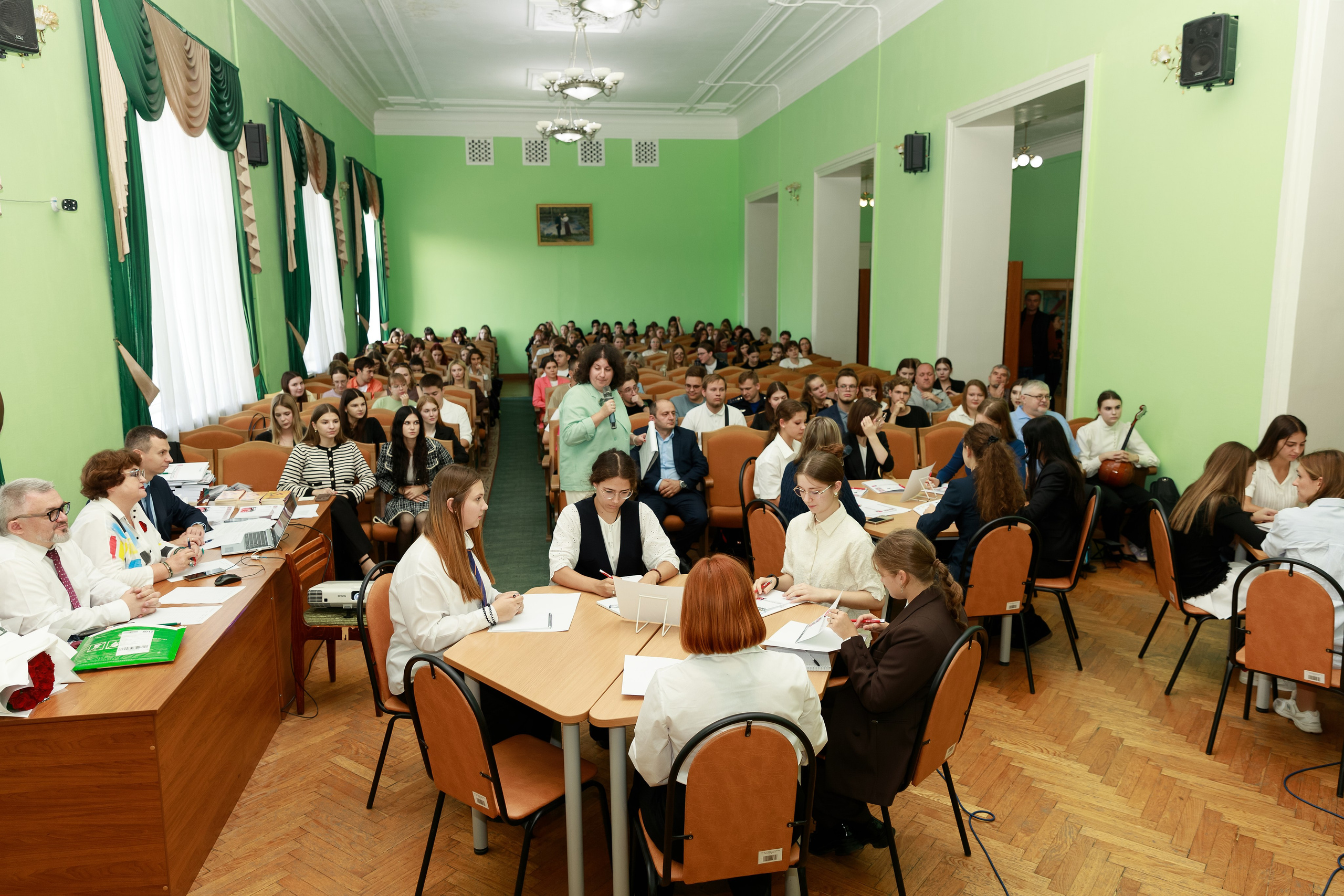 Интеллектуальный праздник «Язык — душа народа» в Никитинской библиотеке. Фотограф в Воронеже Галина Фурсова