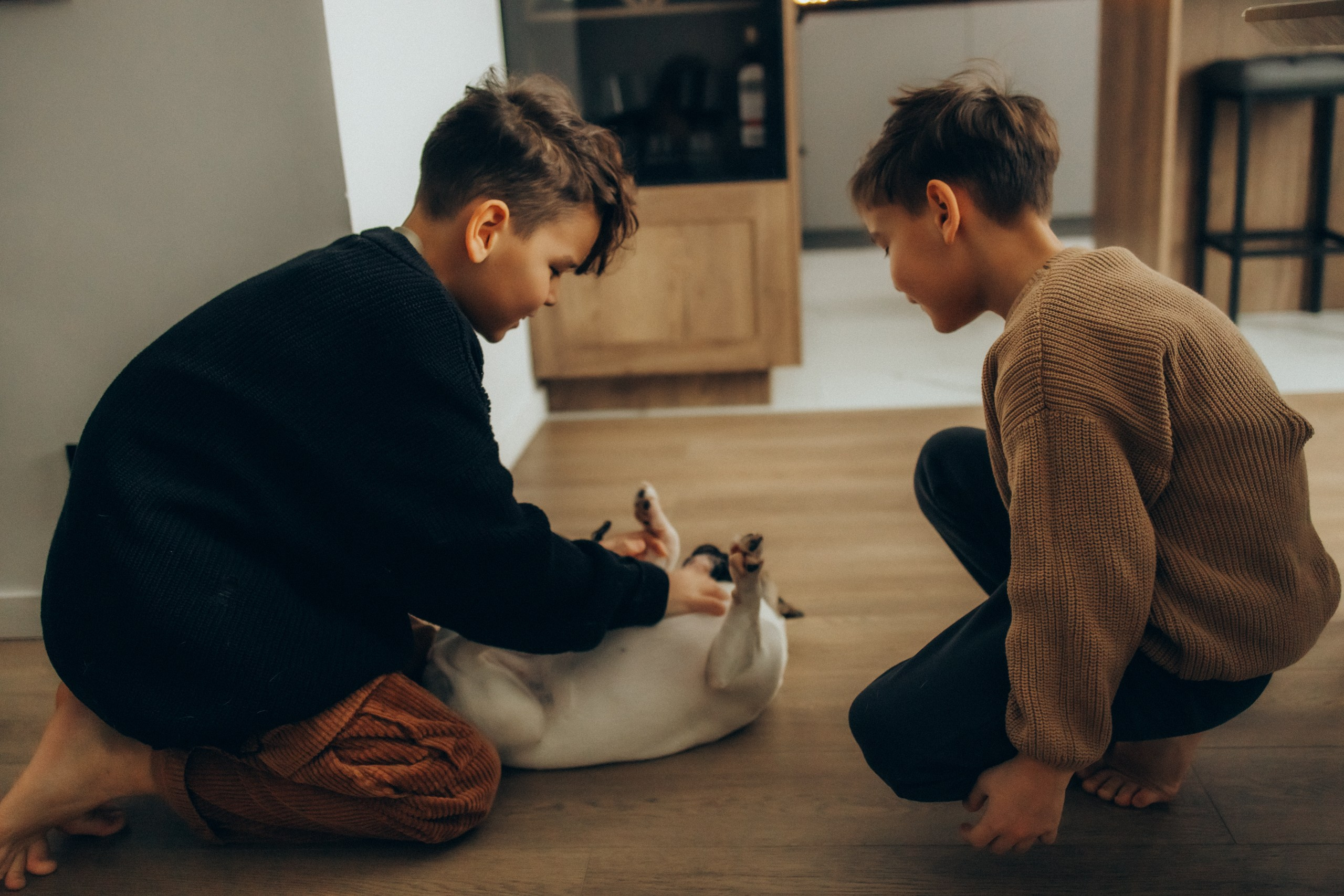 Руслан, Тимур и Луна. Семейный фотограф Москва