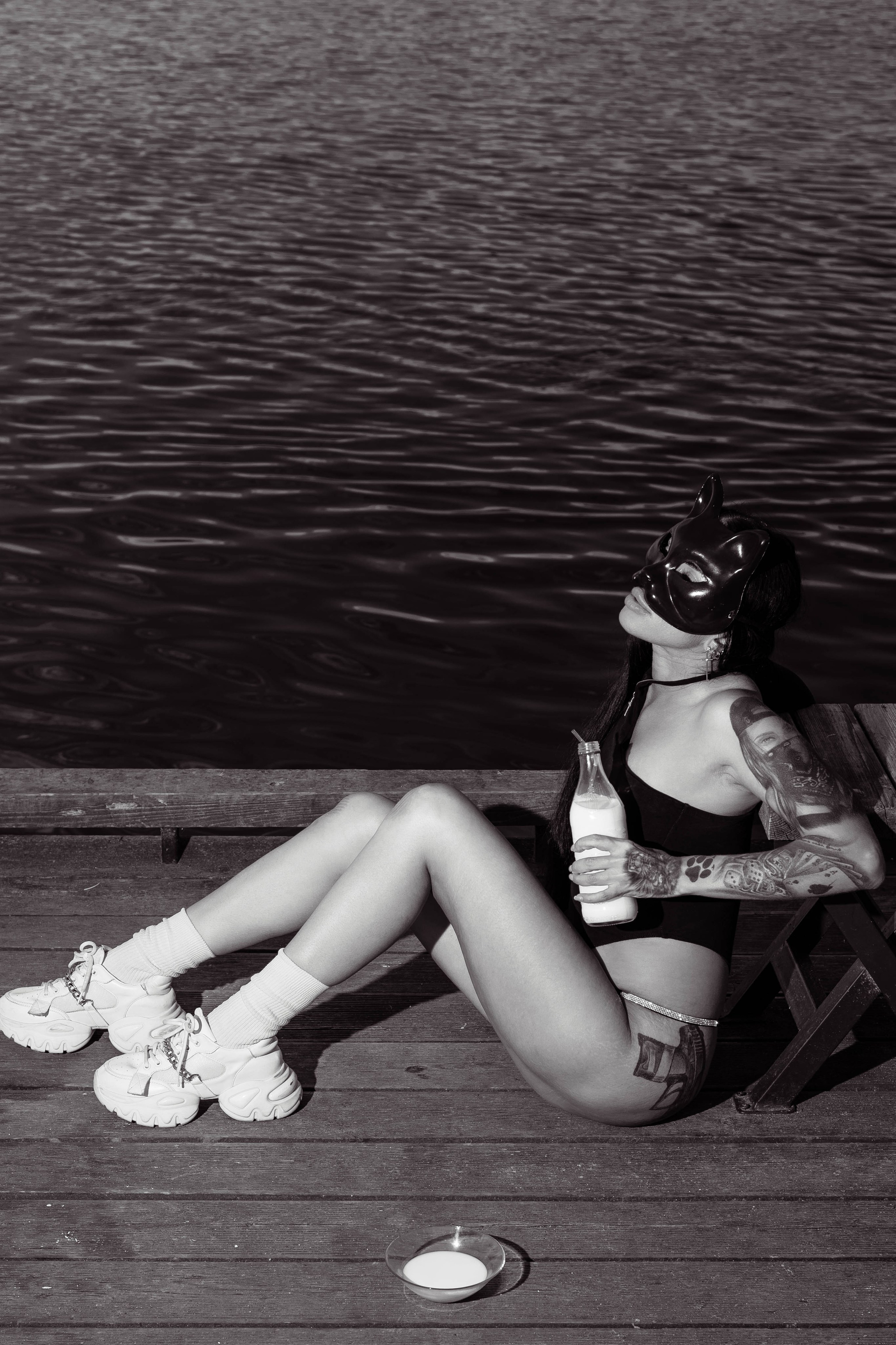 Домашняя кошка — вполне себе дикий зверь. Фотограф Анастасия Тихонова