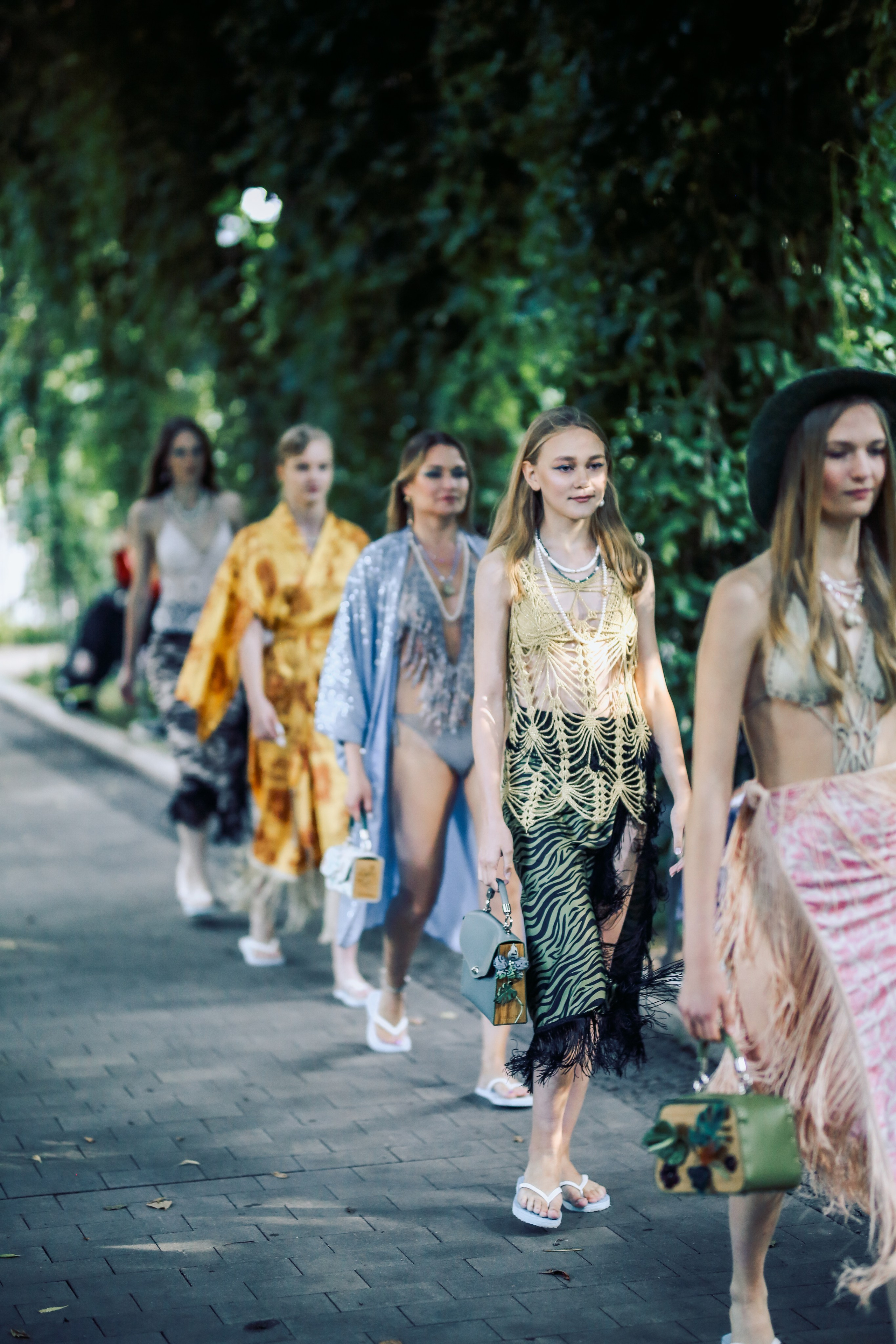 Зелёный подиум. Фотограф Анастасия Залевская