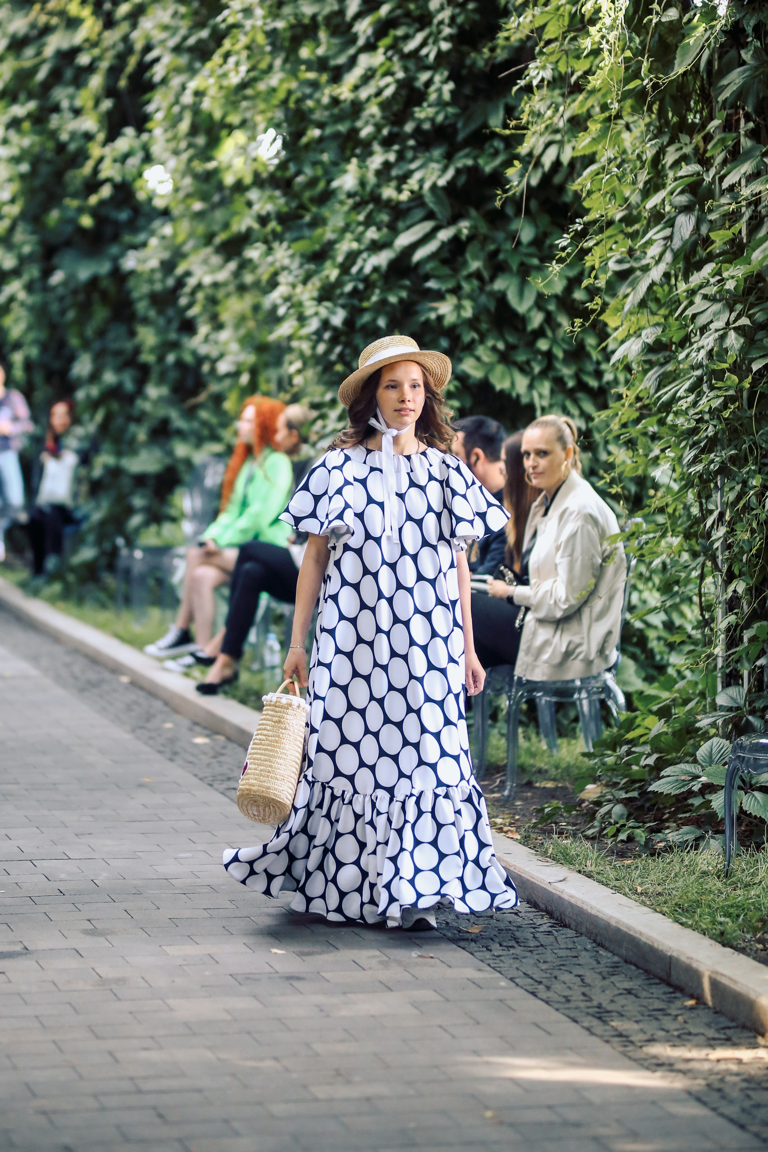 Зелёный подиум. Фотограф Анастасия Залевская