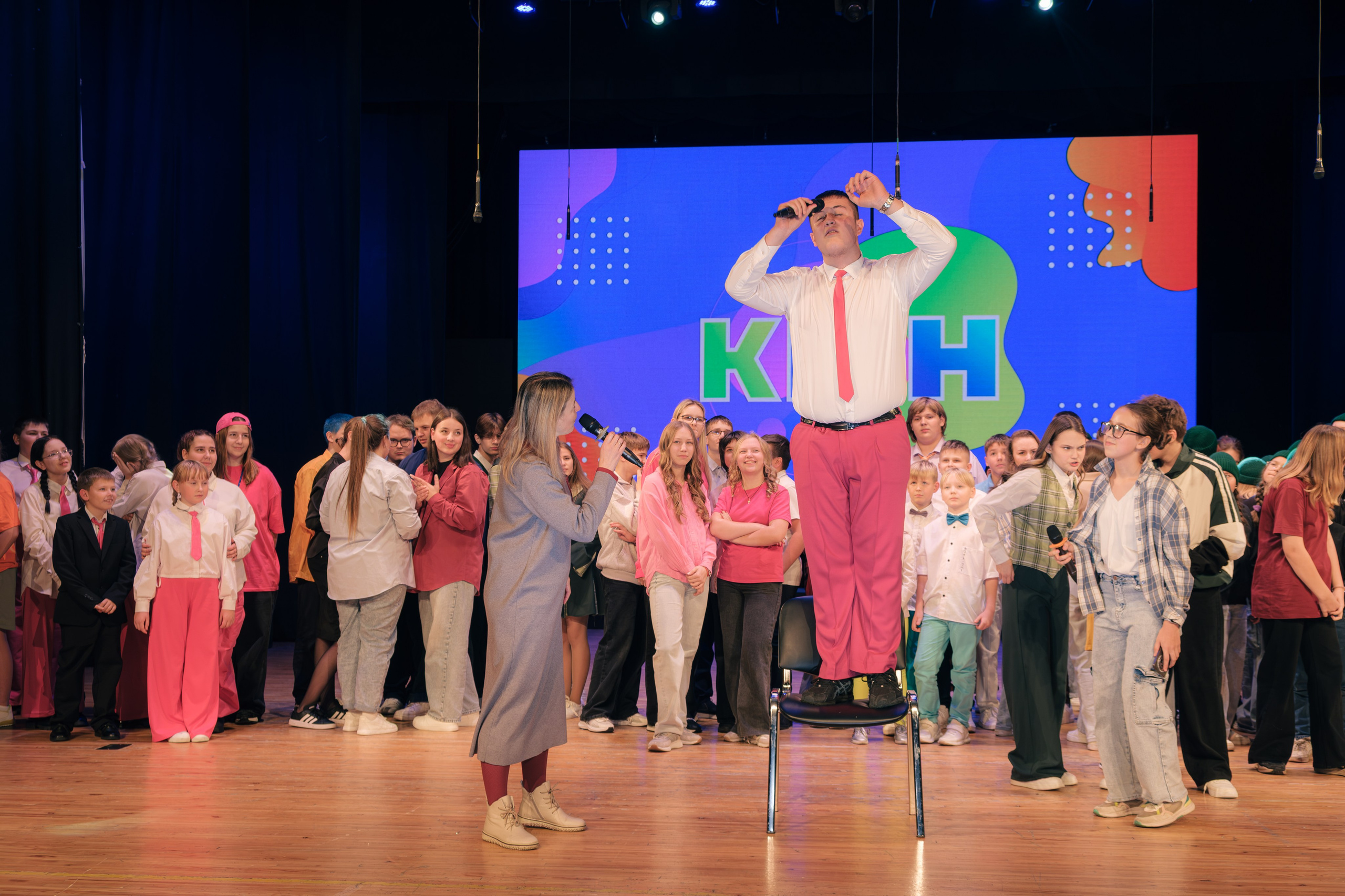 Осенний кубок КВН лиги «Зелёная». Междуреченск. Фотограф — Никита Максимов