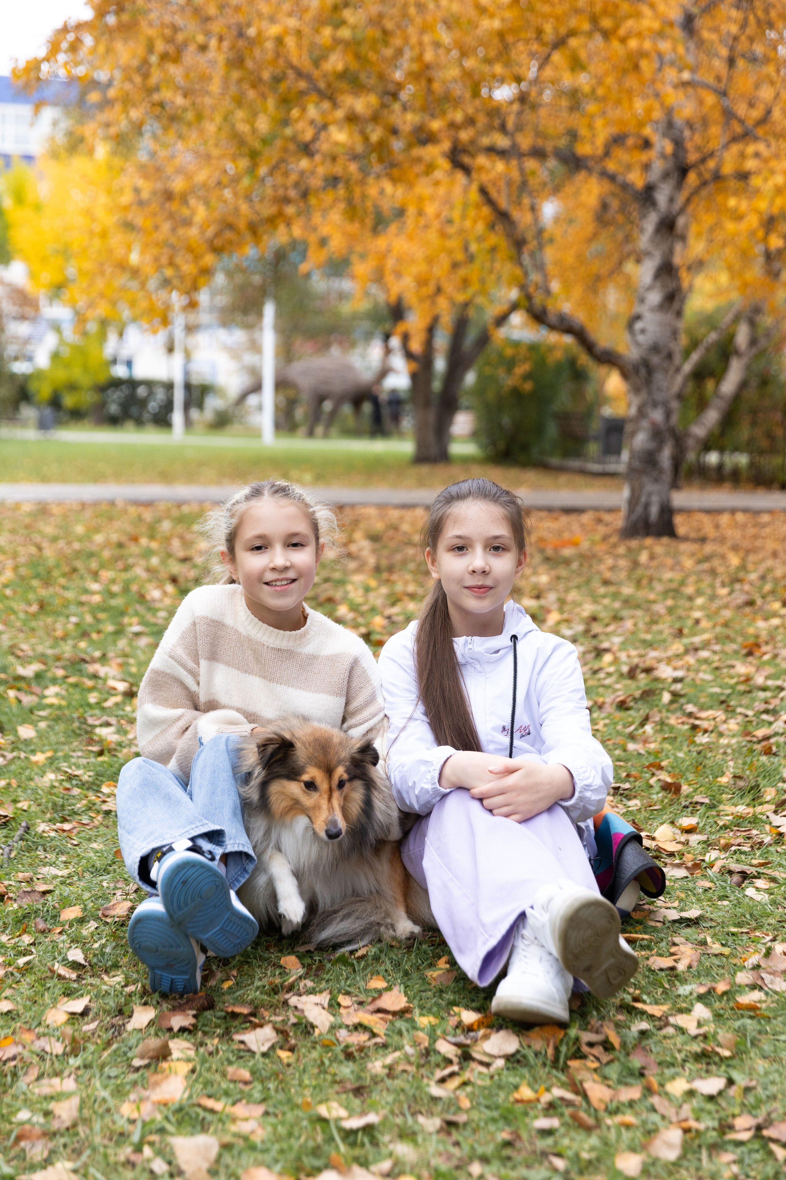 Осенняя фотосессия 4 Б. Семейный, детский, школьный фотограф в Благовещенске Яна Белоусова