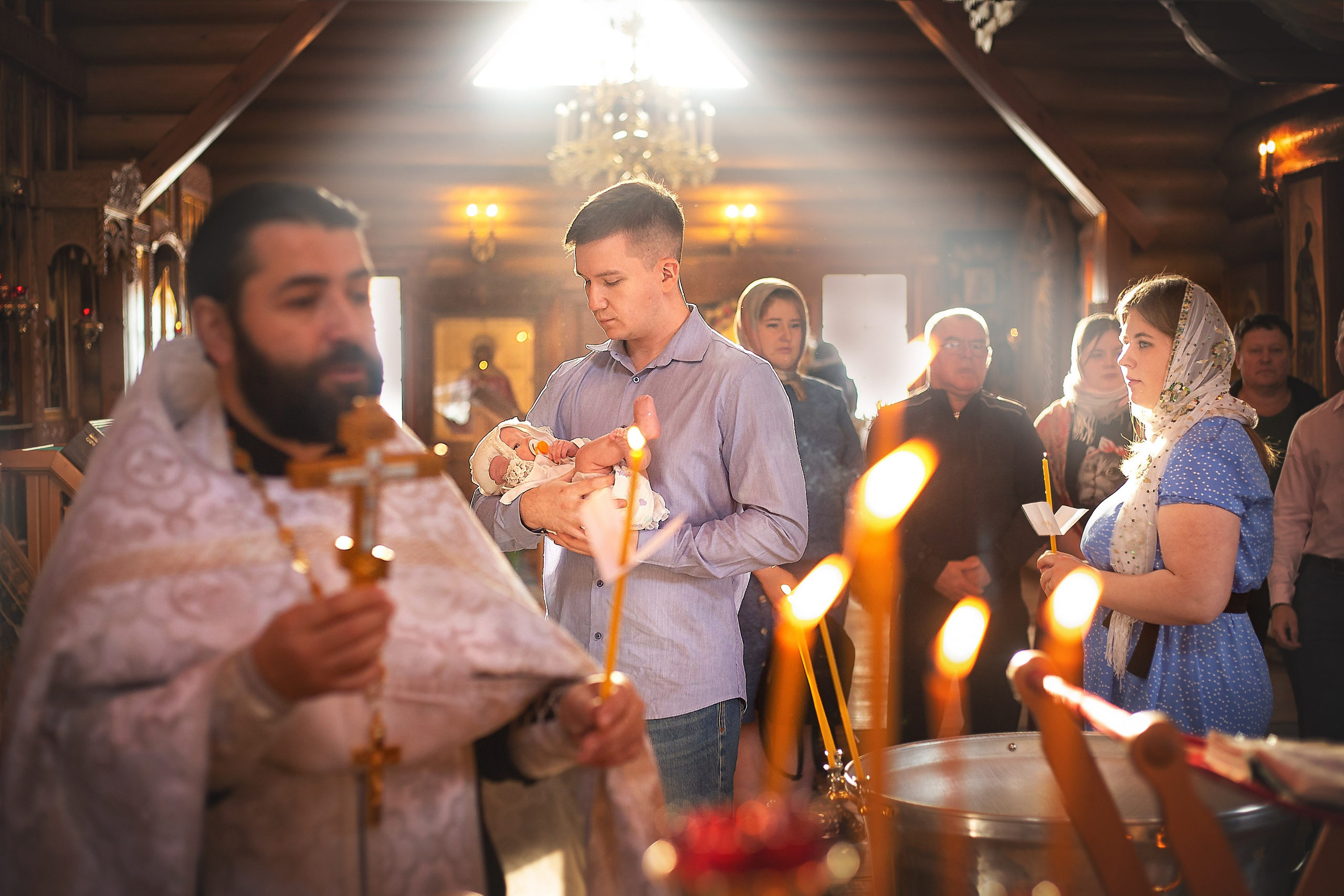 КРЕЩЕНИЕ. Фотограф Юлия Бусыгина