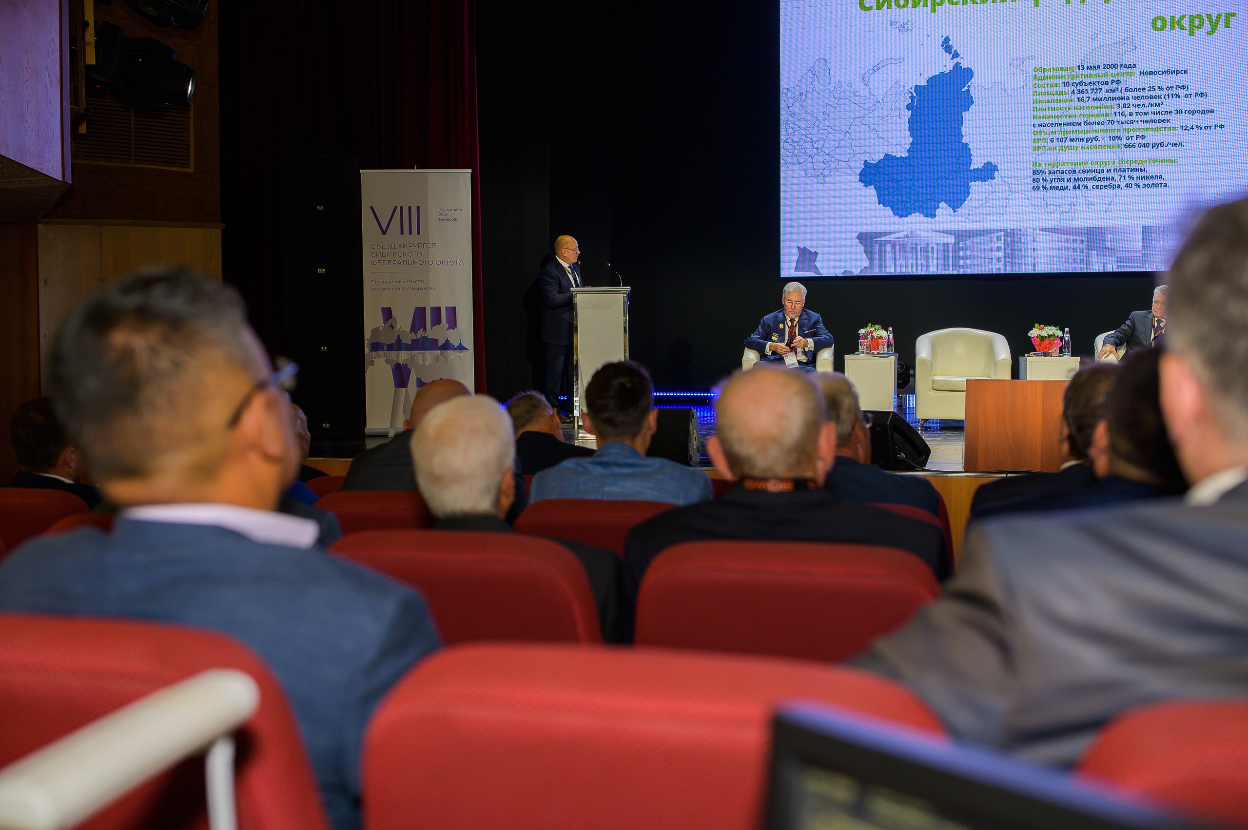 VIII Съезд хирургов Сибирского Федерального округа. Фотограф в Кемерово Владислав Шульц