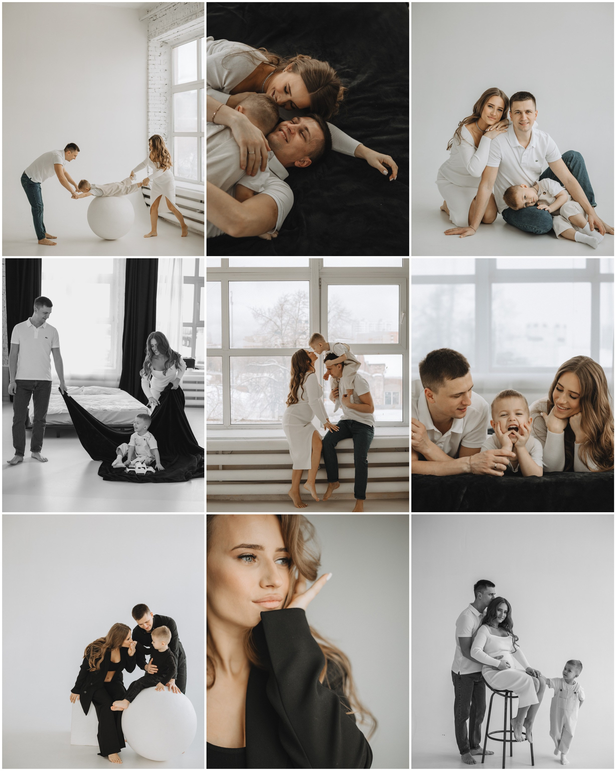 Студийные истории. Семейный фотограф Анна Шелепова