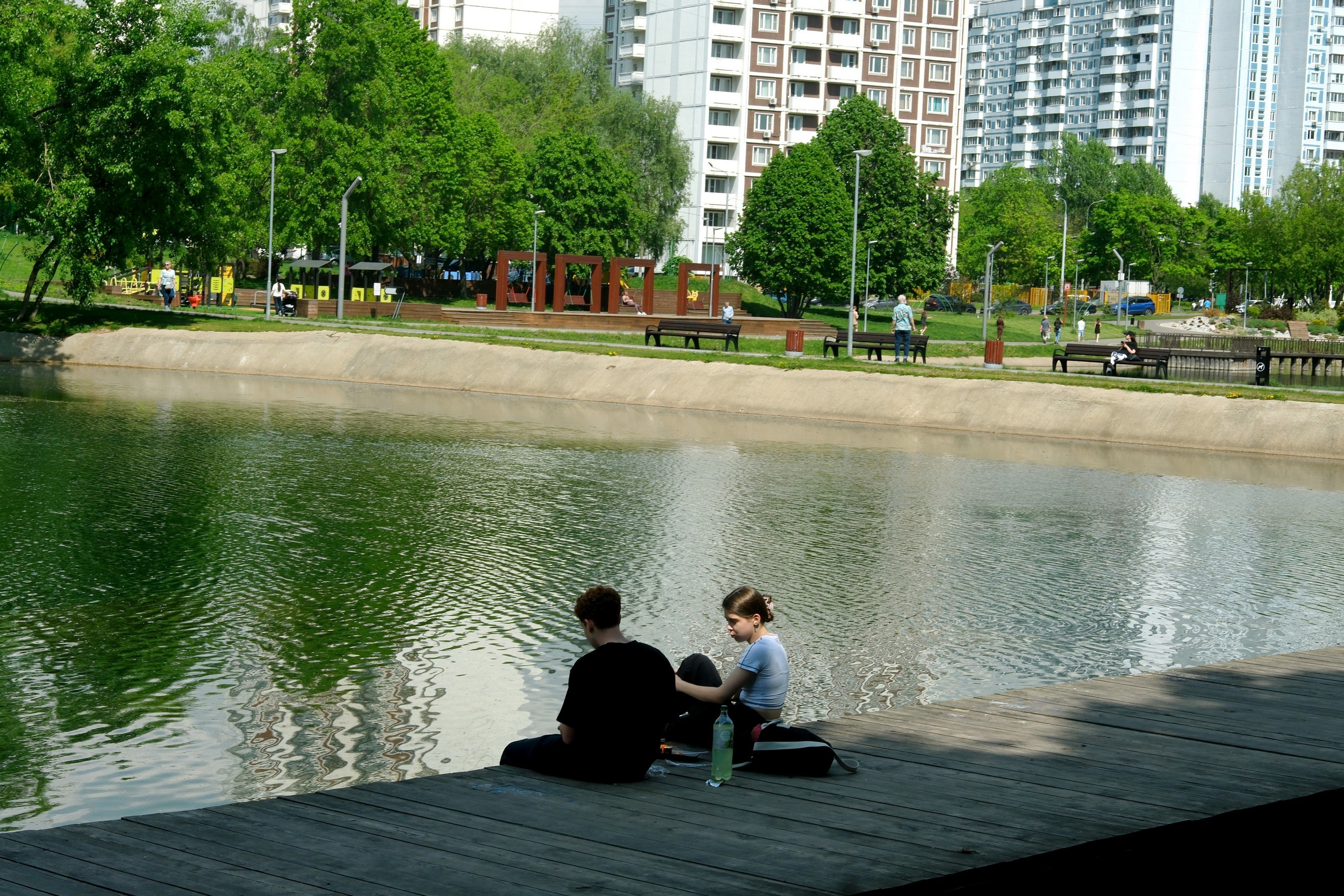 Кировоградские каскадные пруды 2024. Улица, люди, жизнь…