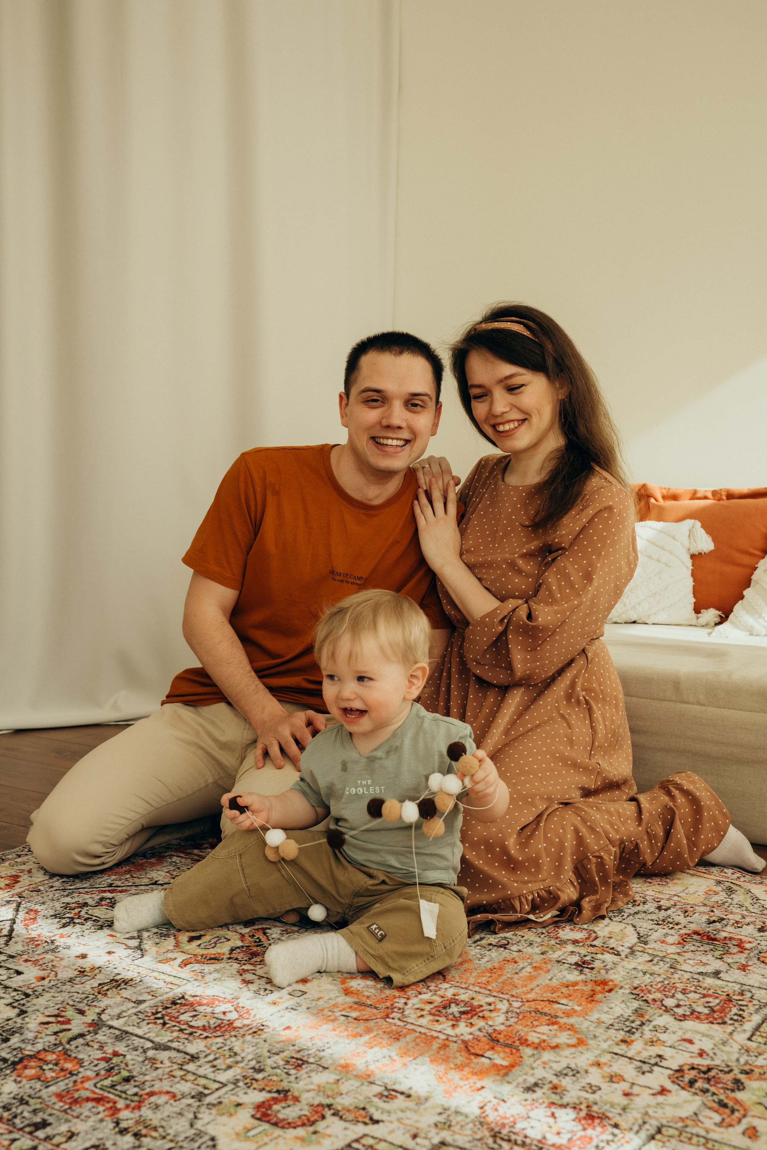 Родион, Алена и Кирюша