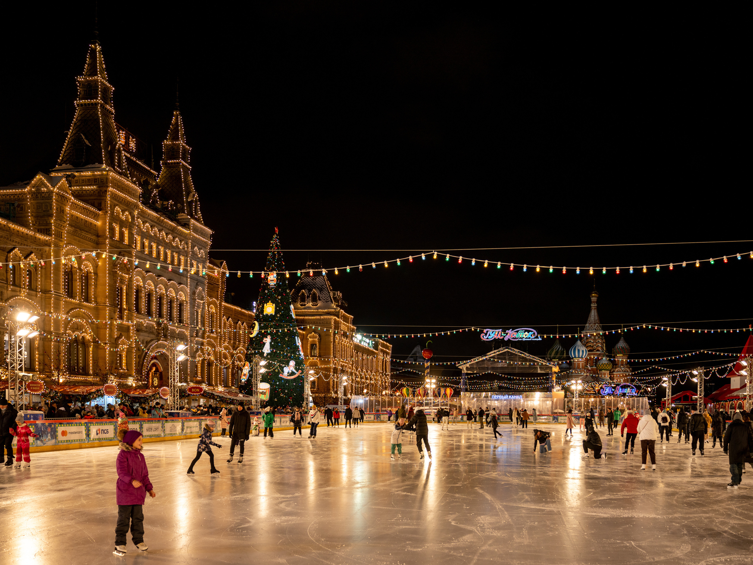 ГУМ каток 2022. Создание обучающих видеороликов Puponin Production