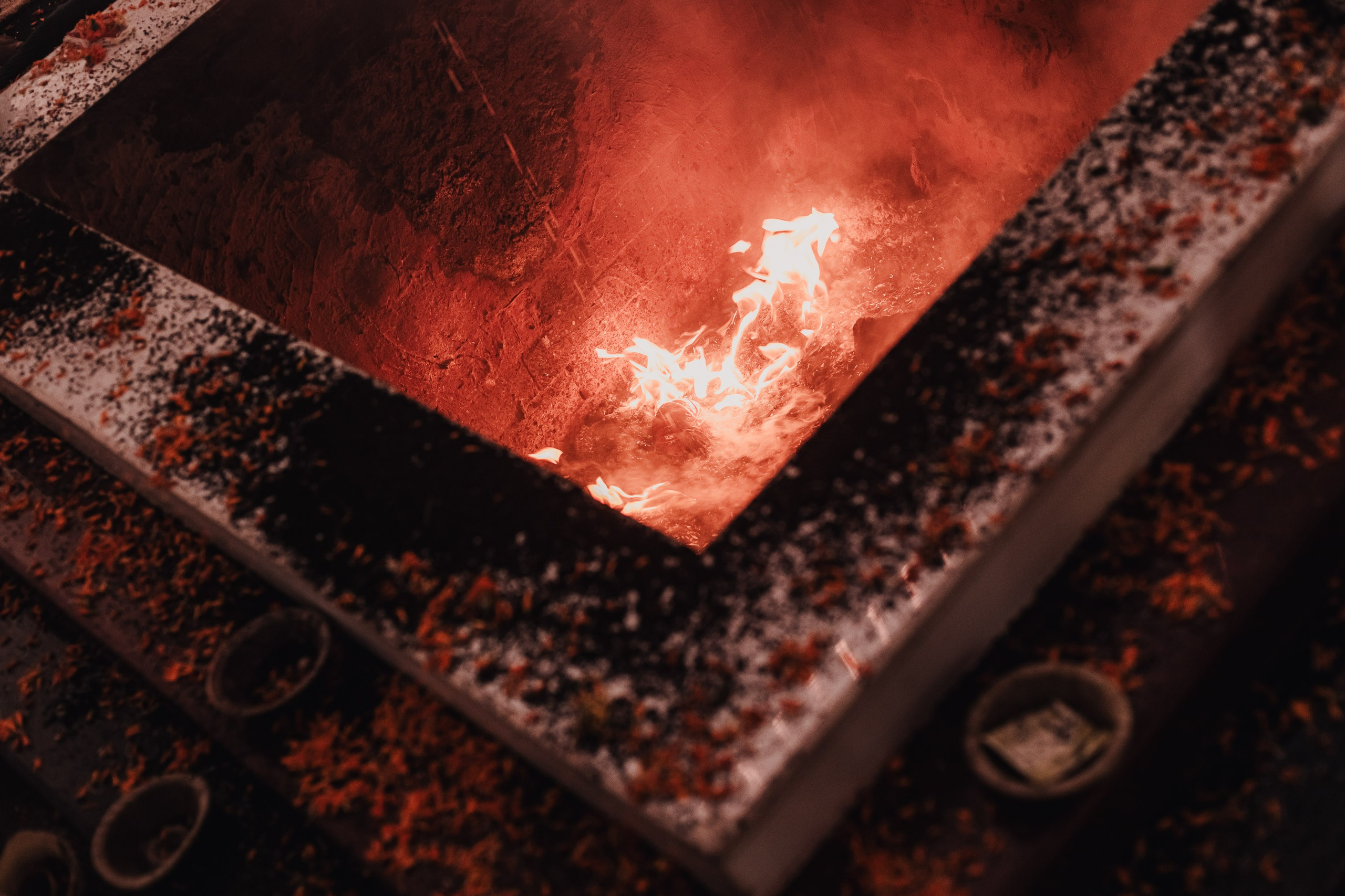 Navaratri yajna at Devraha Baba Ji ashram. Мариам Багдасарян