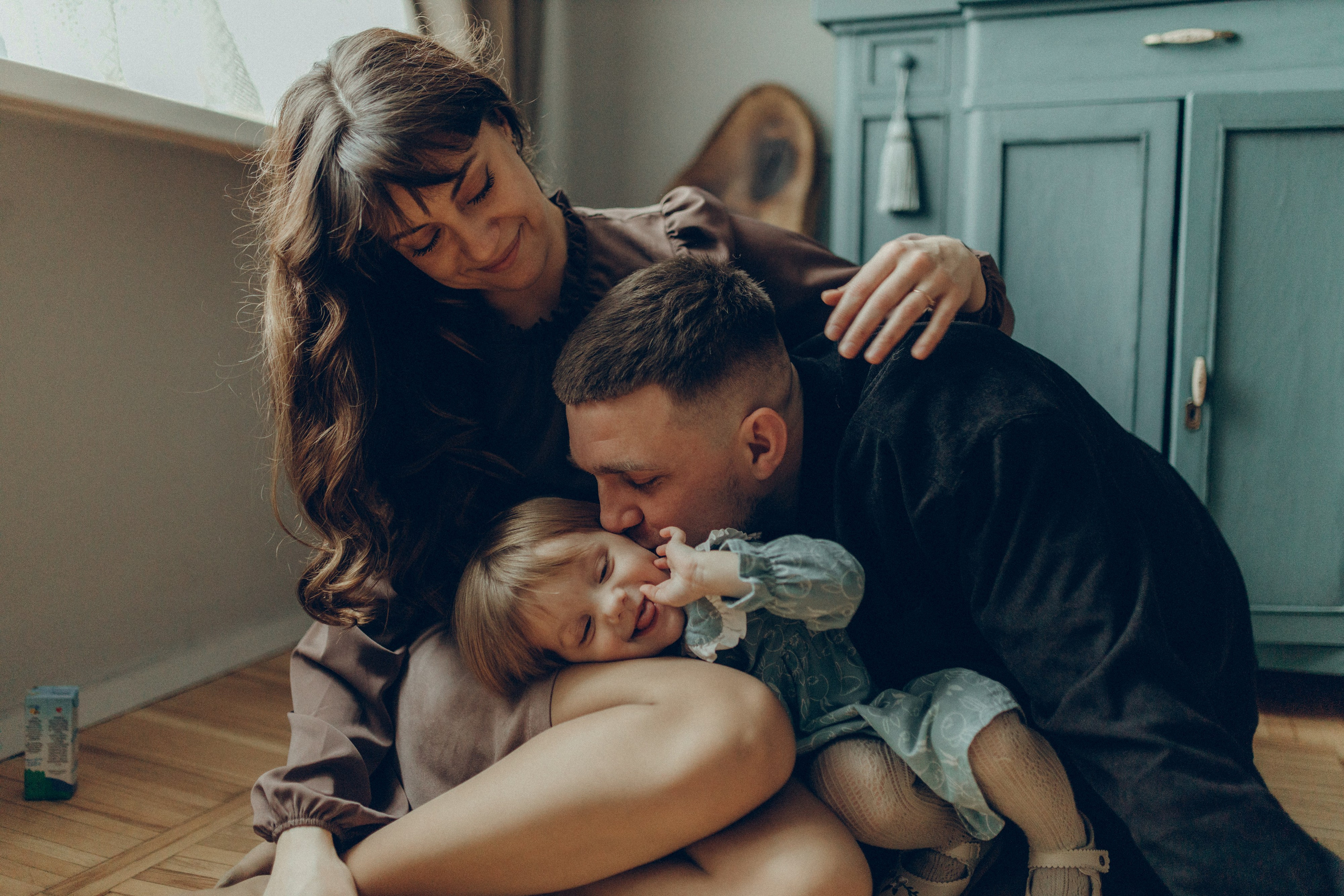 Алла, Кирилл и Катюша. Семейный фотограф и фотограф на роды в Ростове-на-Дону Мухина Виктория