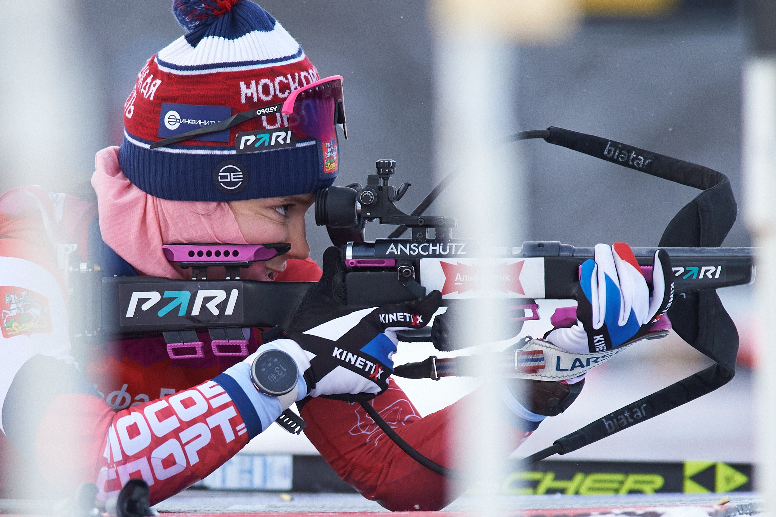 Ижевская Винтовка 55. Спринт. Женщины. Спортивный репортажный фотограф в Ижевске Сергей Мерзляков