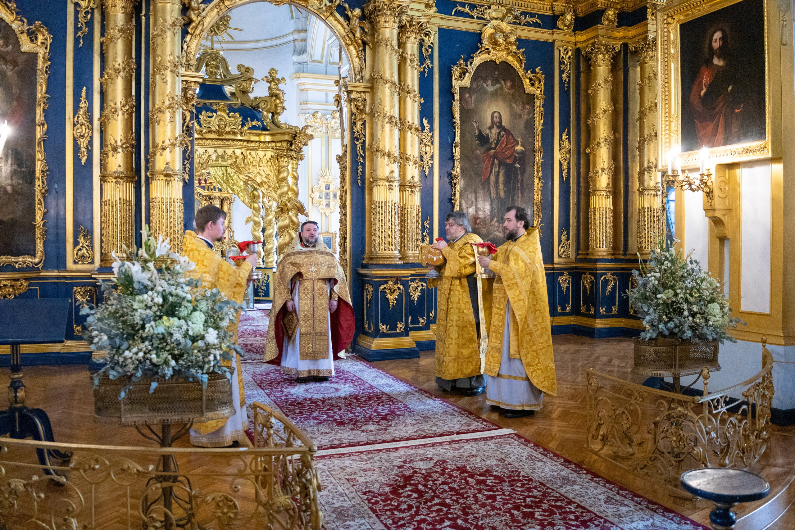 НЕДЕЛЯ 2-Я ПО ПЯТИДЕСЯТНИЦЕ. ВСЕХ СВЯТЫХ, В ЗЕМЛЕ РУССКОЙ ПРОСИЯВШИХ. НИКОЛО-БОГОЯВЛЕНСКИЙ МОРСКОЙ СОБОР