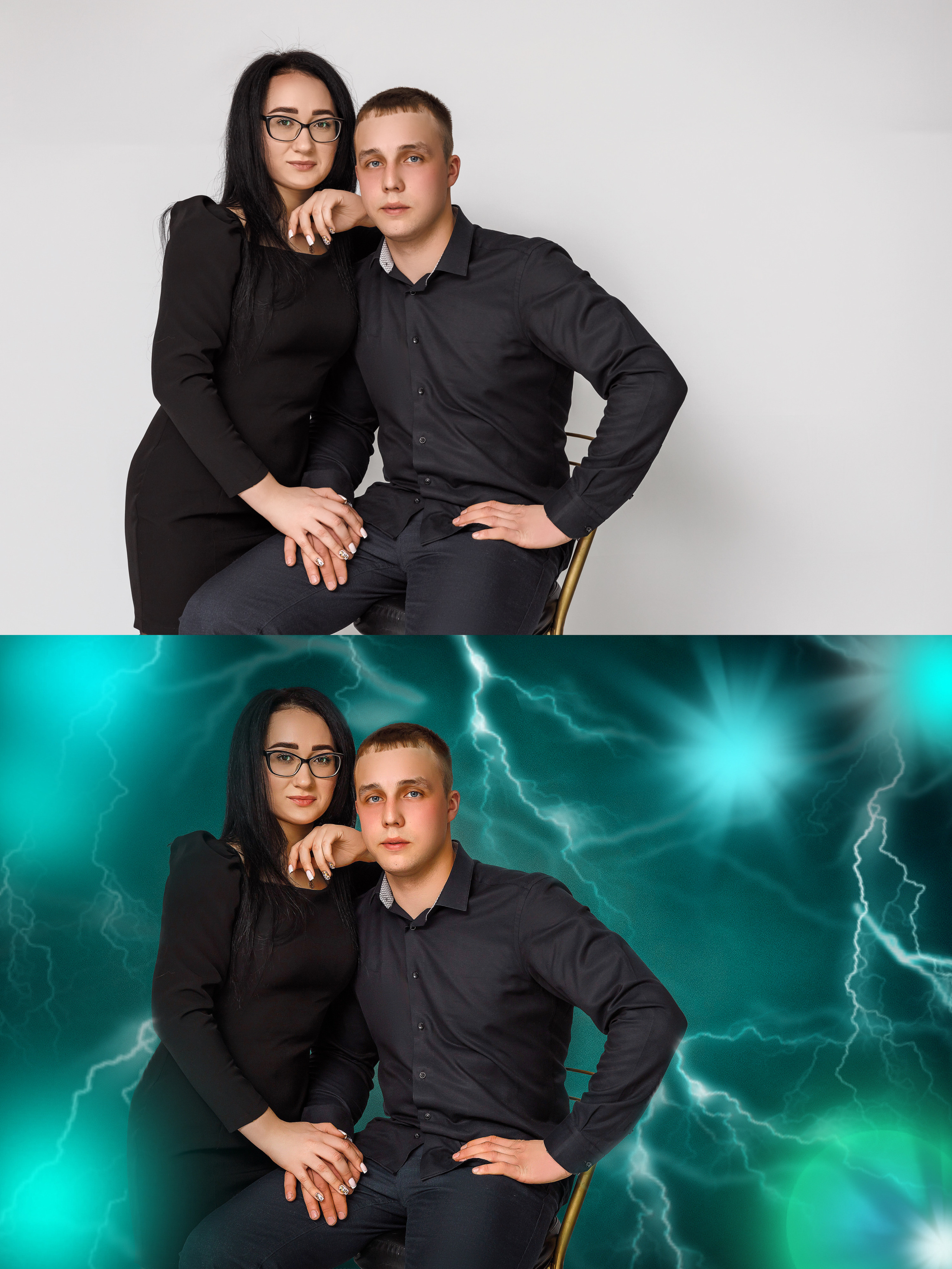 Замена фона. Фотограф Мариинск