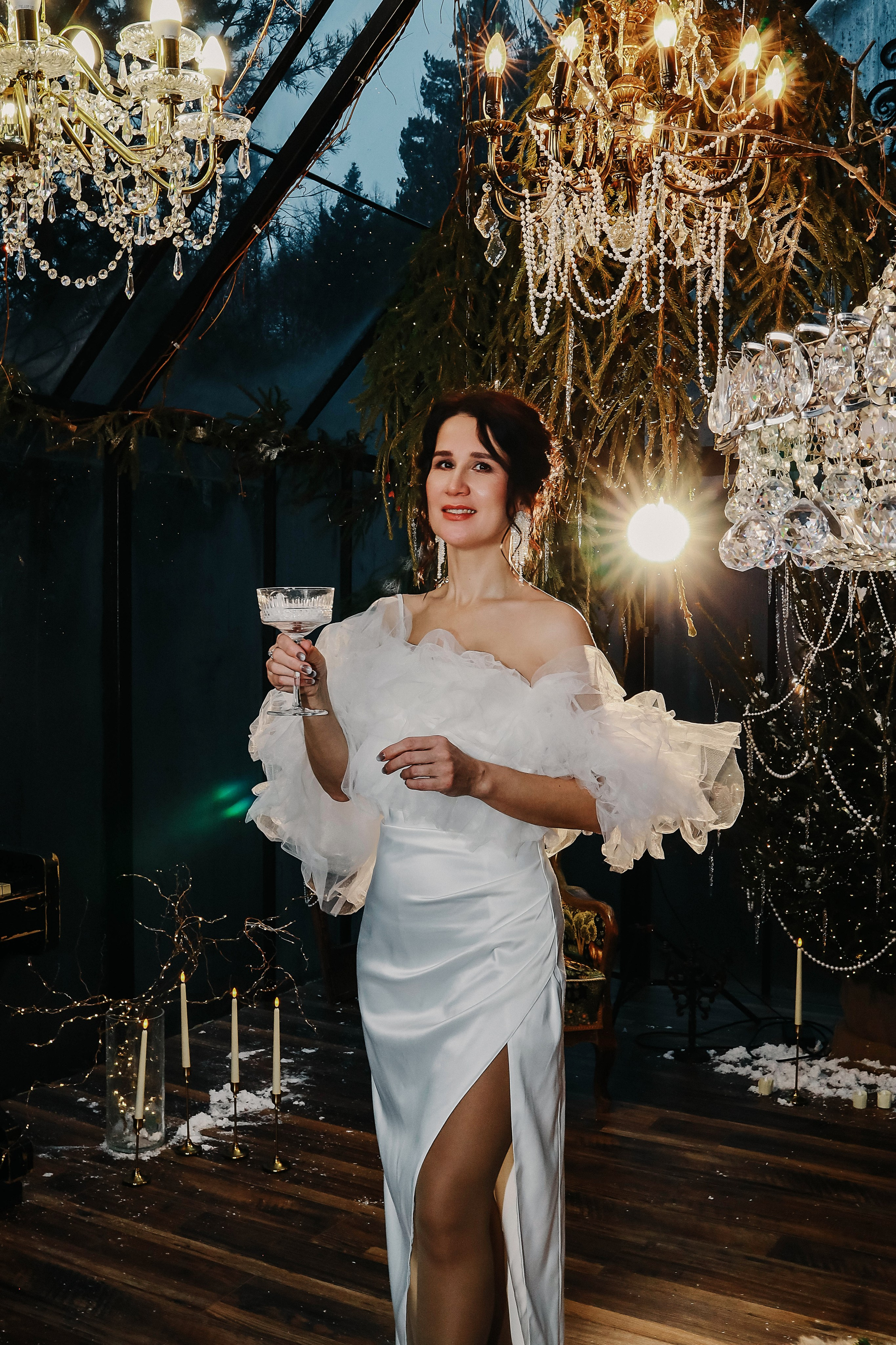 Новогодняя фотосессия в локации Оранжерея. Иванова Ирина Свадебный и семейный фотограф г. Уфа