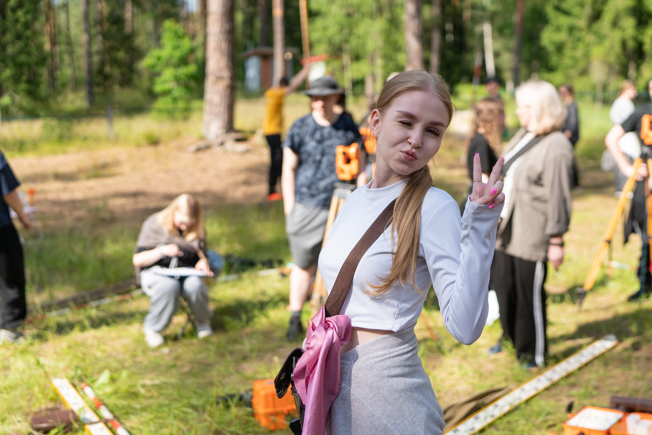 Геодезическая практика. Photographer Vladimir Korovyakovsky