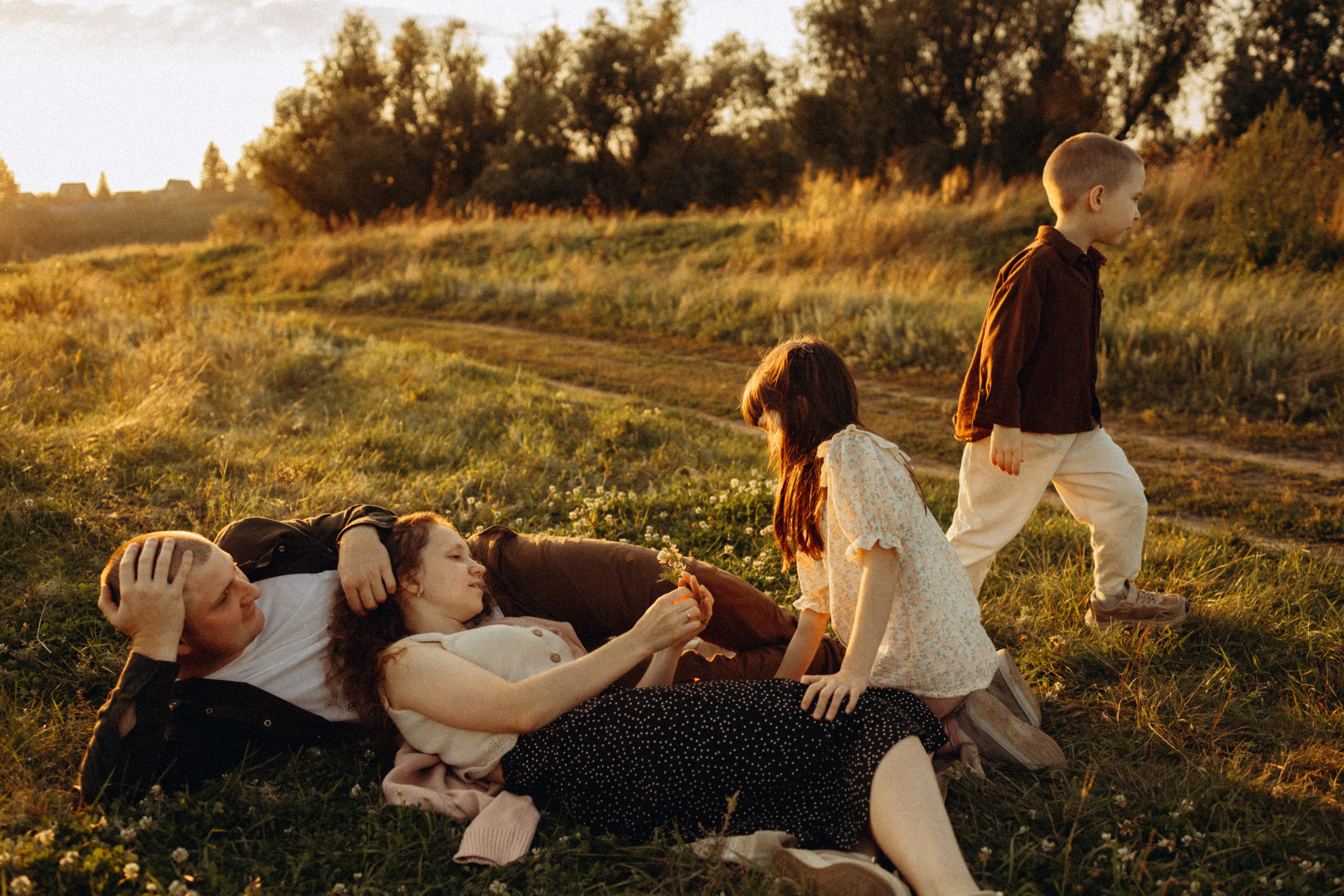 В лучах заката. Lifestyle семейный и детский фотограф в Омске Иванова Екатерина