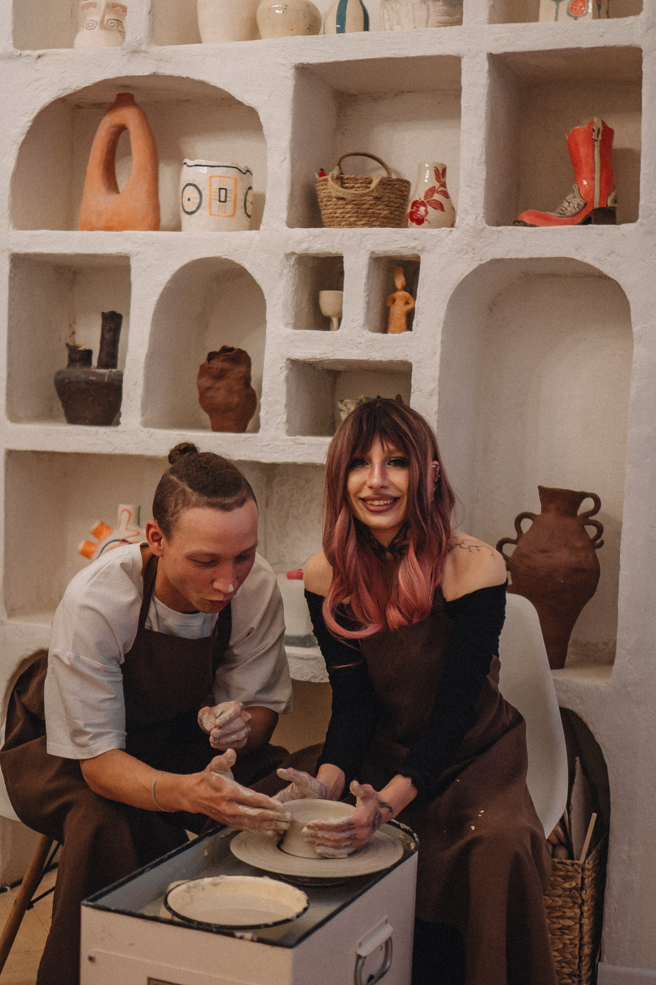 СВИДАНИЕ В ГОНЧАРНОЙ МАСТЕРСКОЙ. Профессиональный фотограф, Санкт-Петербург — Виктория Богомолова