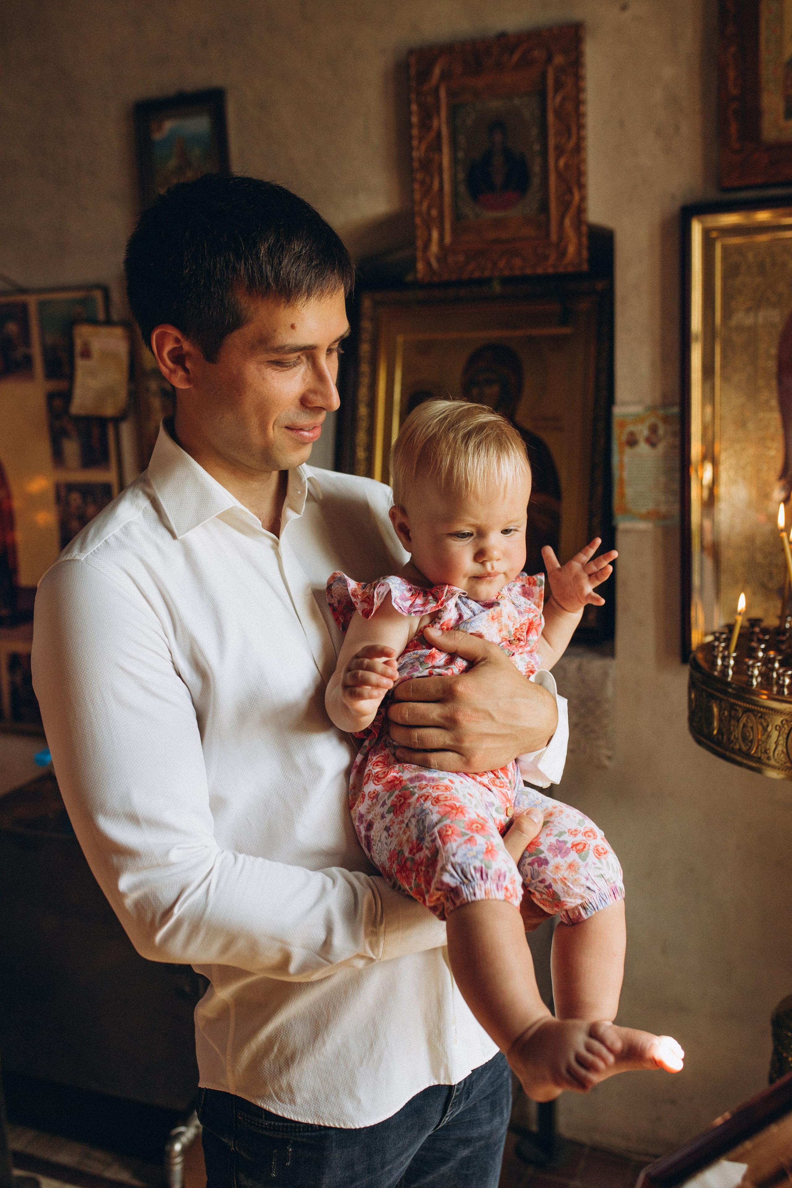 Крещение Марии. Семейный фотограф в Обнинске