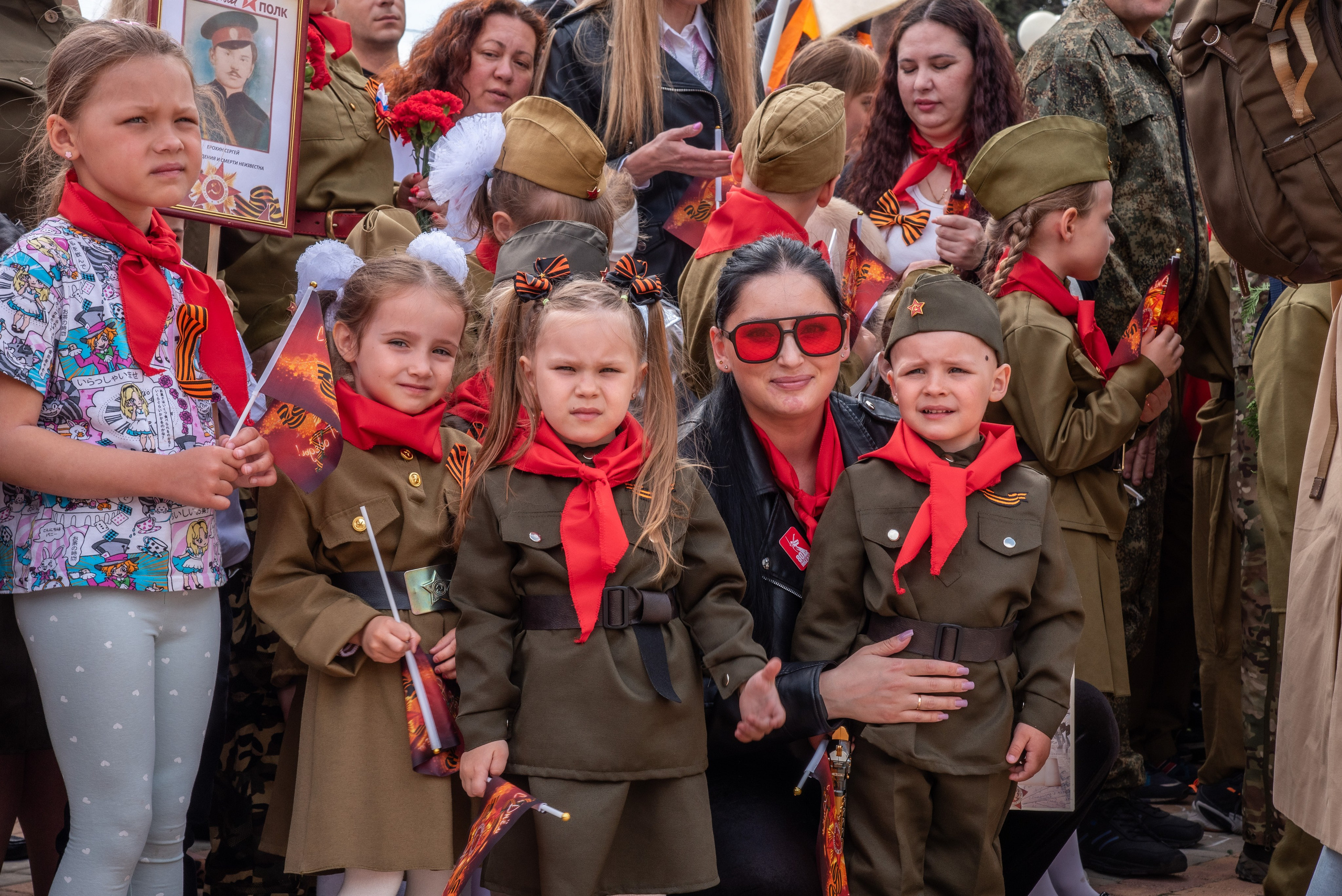 Репортаж для СМИ_9мая_п.Агроном (цветокор). Детский и семейный фотограф Краснодар / Сочи Сергеева Олеся