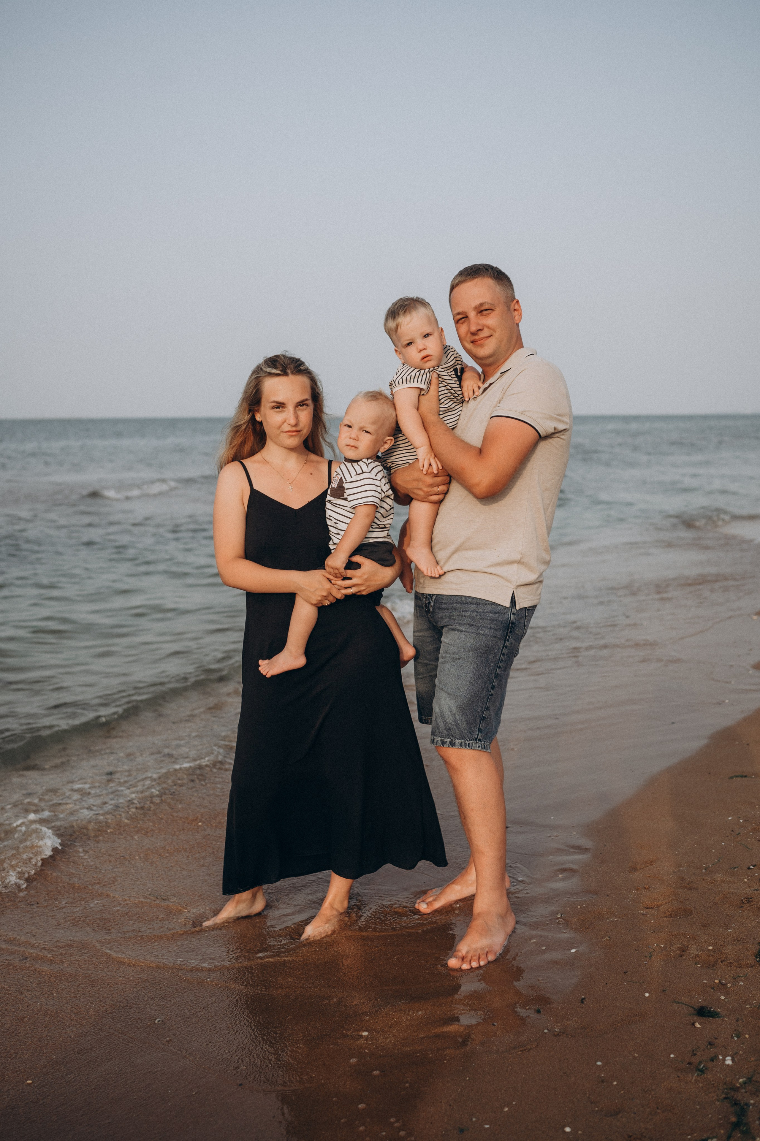 Максим, Елена, Матвей и Тимофей. Фотограф Горбенко Анна