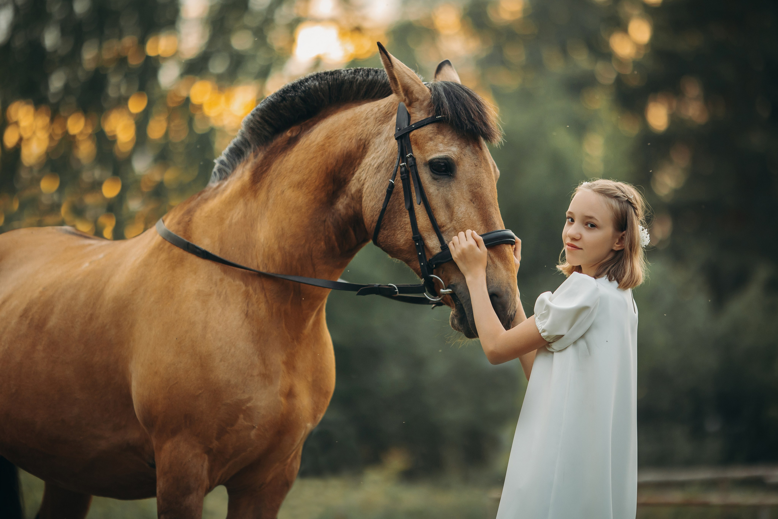 Даша и Ева. Анна Молчанова конный фотограф в Тюмени | фотосессии с лошадьми Тюмень