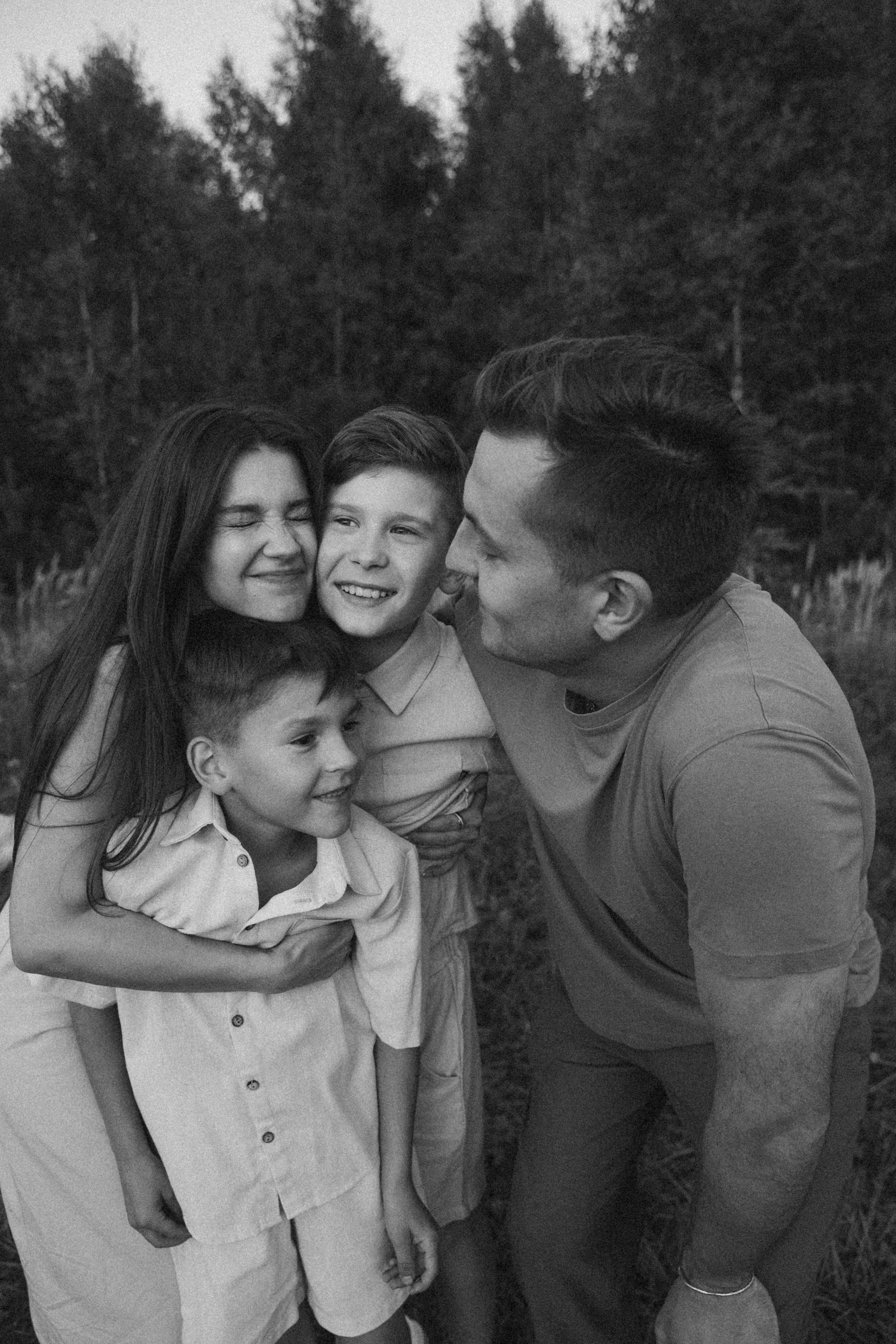 Летний вечер одной семьи. Фотограф Ульяна Дивина в Нижнем Новгороде и Нижегородской области