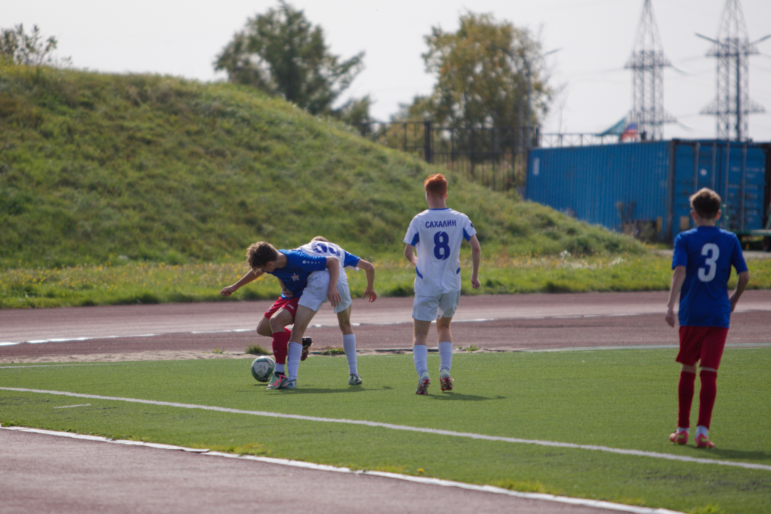 Матч ЮФЛ Сахалин-Хабаровск (U-16). Кутузов Евгений Фотограф в Южно-Сахалинске